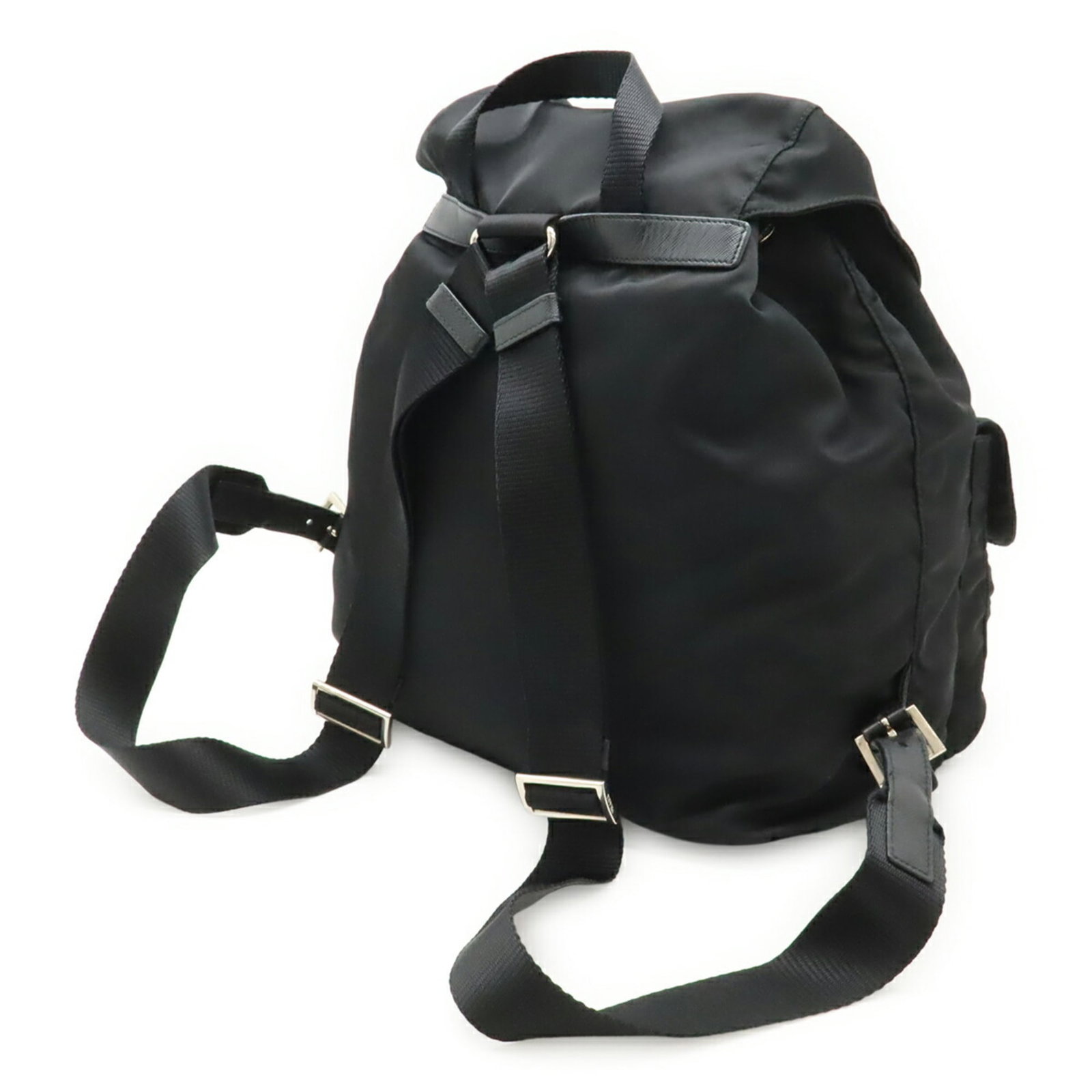 Backpack Nylon Leather Prada - 3