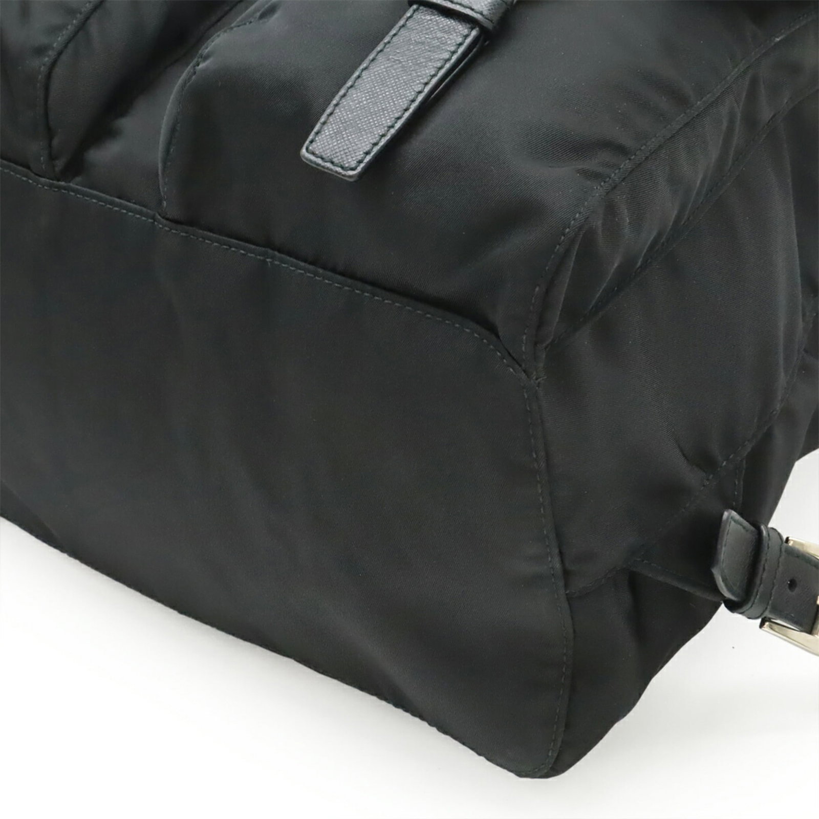 Backpack Nylon Leather Prada - 4