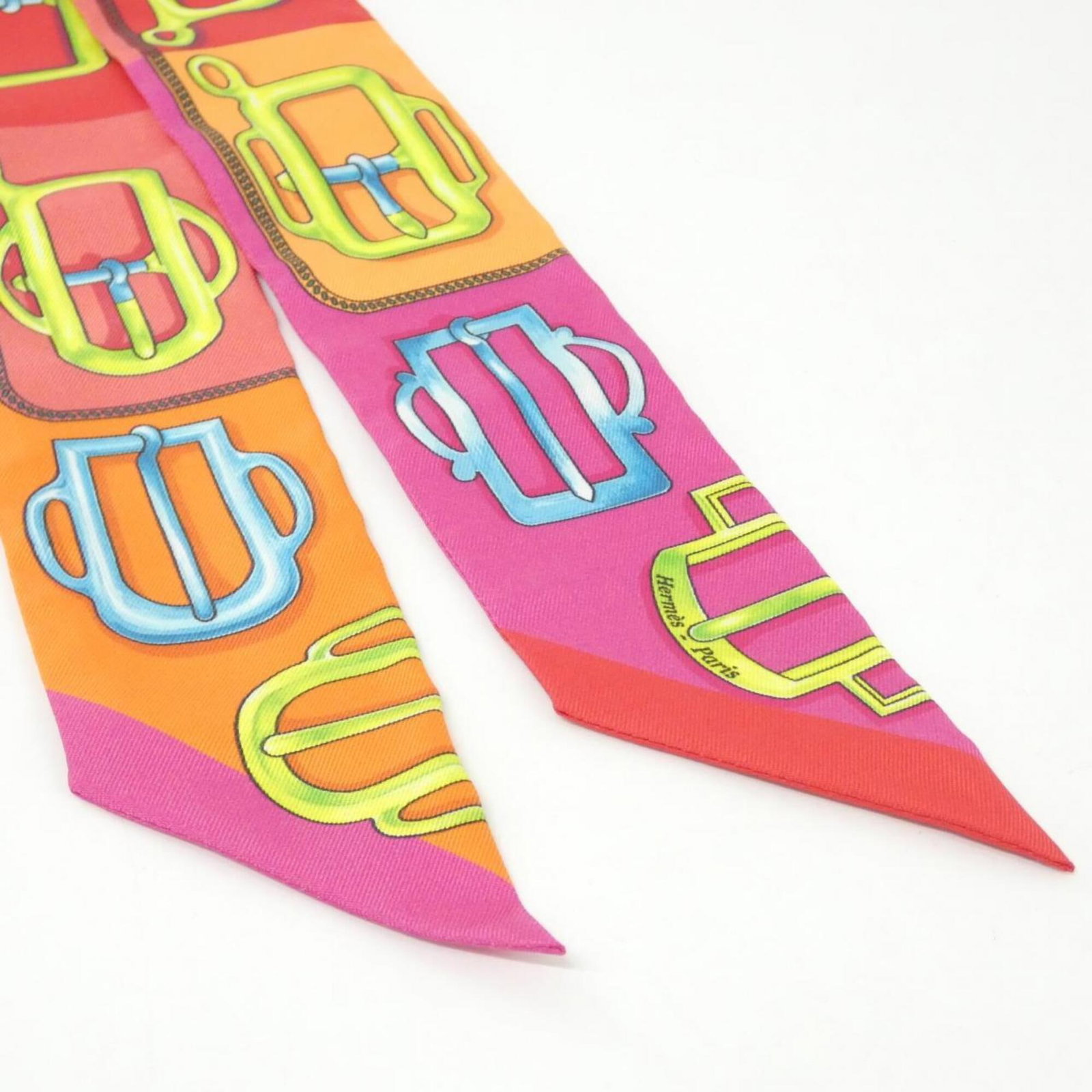 Silk Hermes Scarf - 2