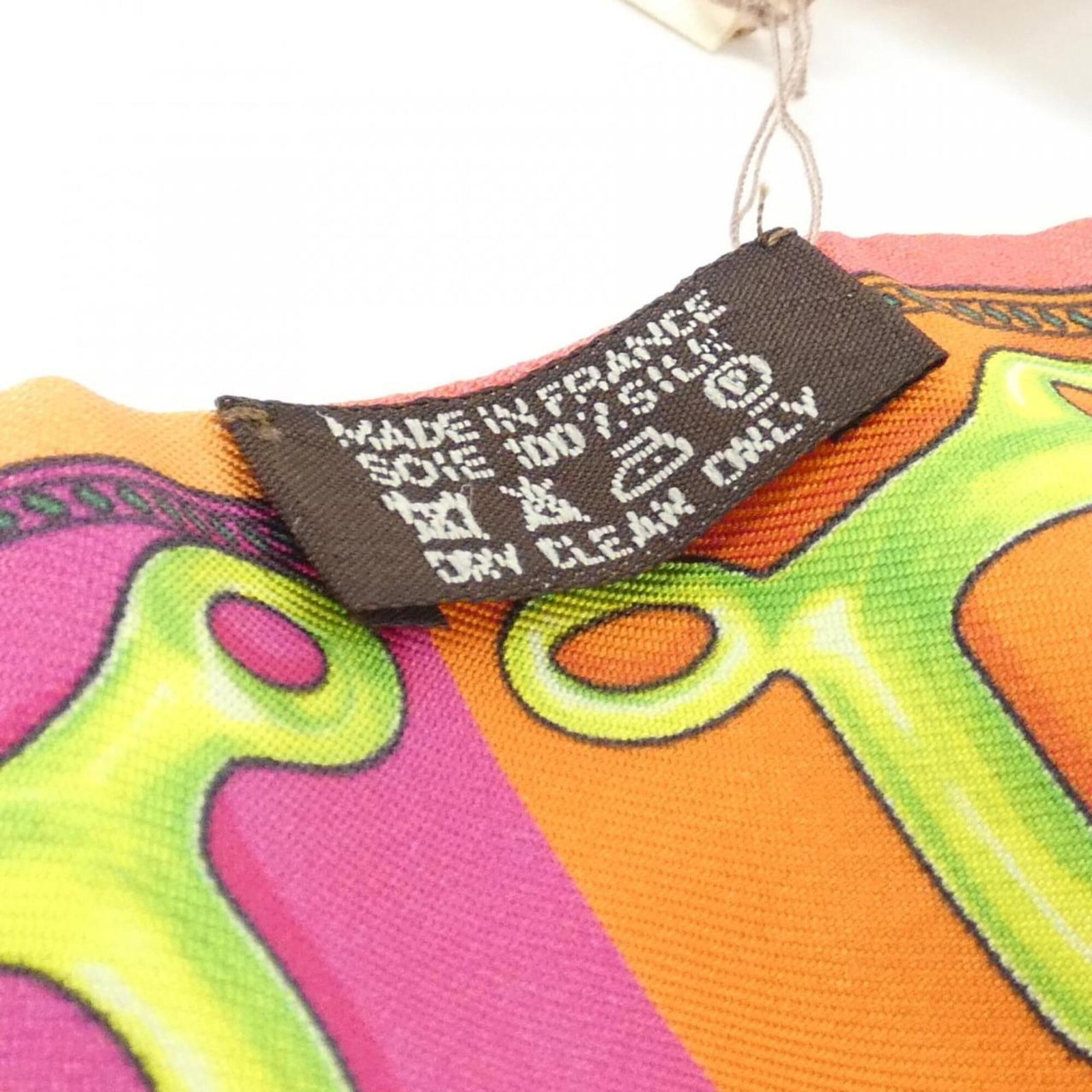 Silk Hermes Scarf - 3
