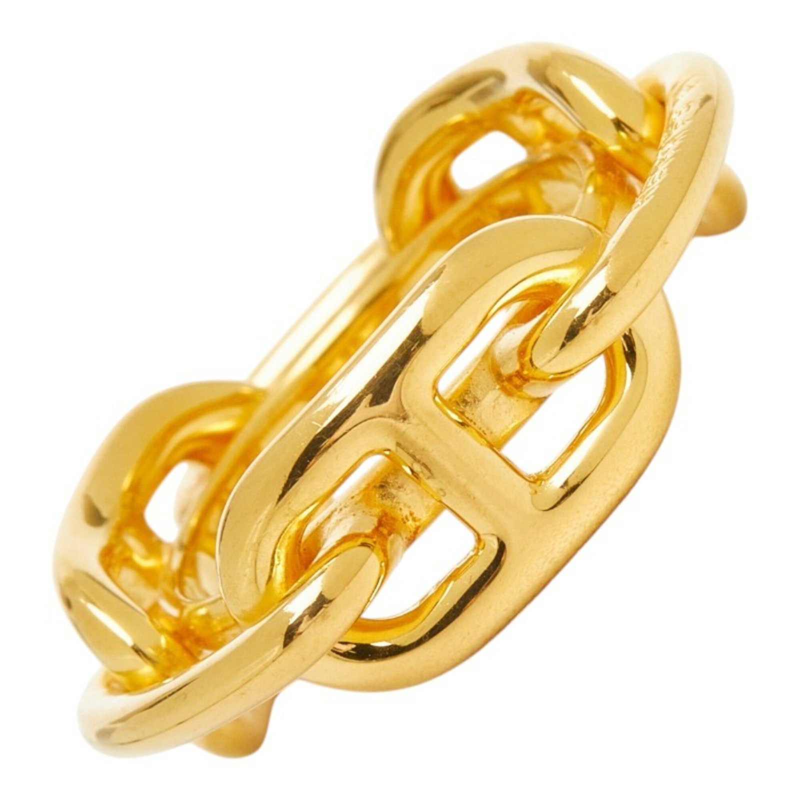 Women's Gold Plated Ring Scarf Lugate Legato D'Ancre Chaine Hermes: Women's Gold Plated Ring Scarf Lugate Legato D'Ancre Chaine Hermes Item Specifics: Brand: Hermes Gender: Women Color: Gold Product Disclaimer: Items may exhibit light wear, such as minor scratches or 