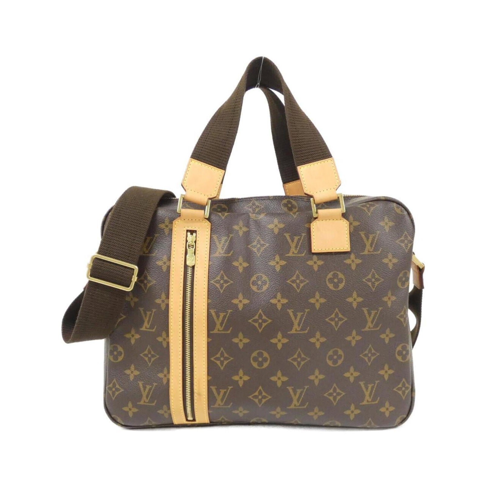 Louis Vuitton Handbag Coated Canvas: Louis Vuitton Handbag Coated Canvas Coated canvas construction provides a durable and stylish finish for this Louis Vuitton handbag, available in a classic brown color. The bag's compact size,
