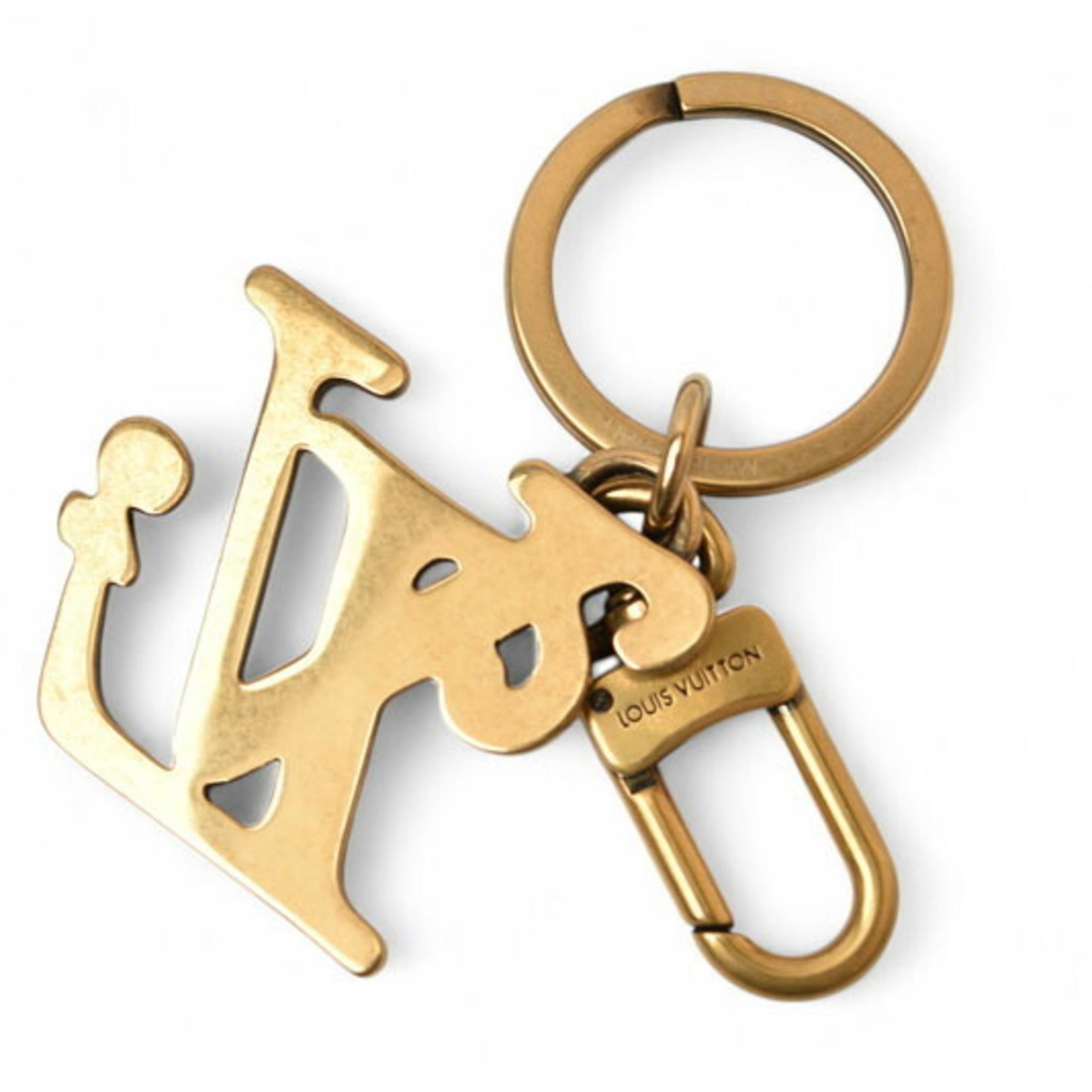 Louis Vuitton Keyring Gold Plating - 5