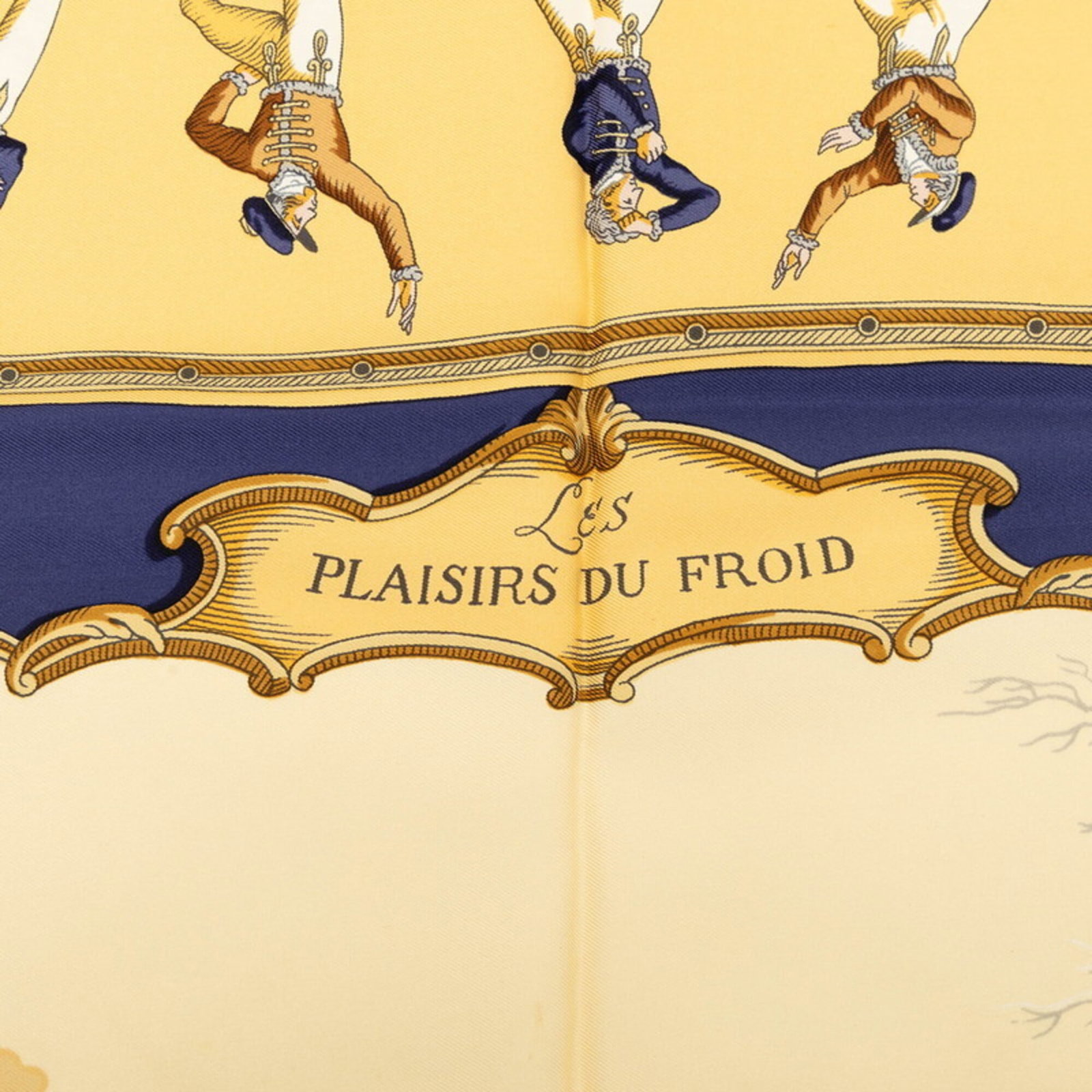 Silk Hermes Scarf - 5