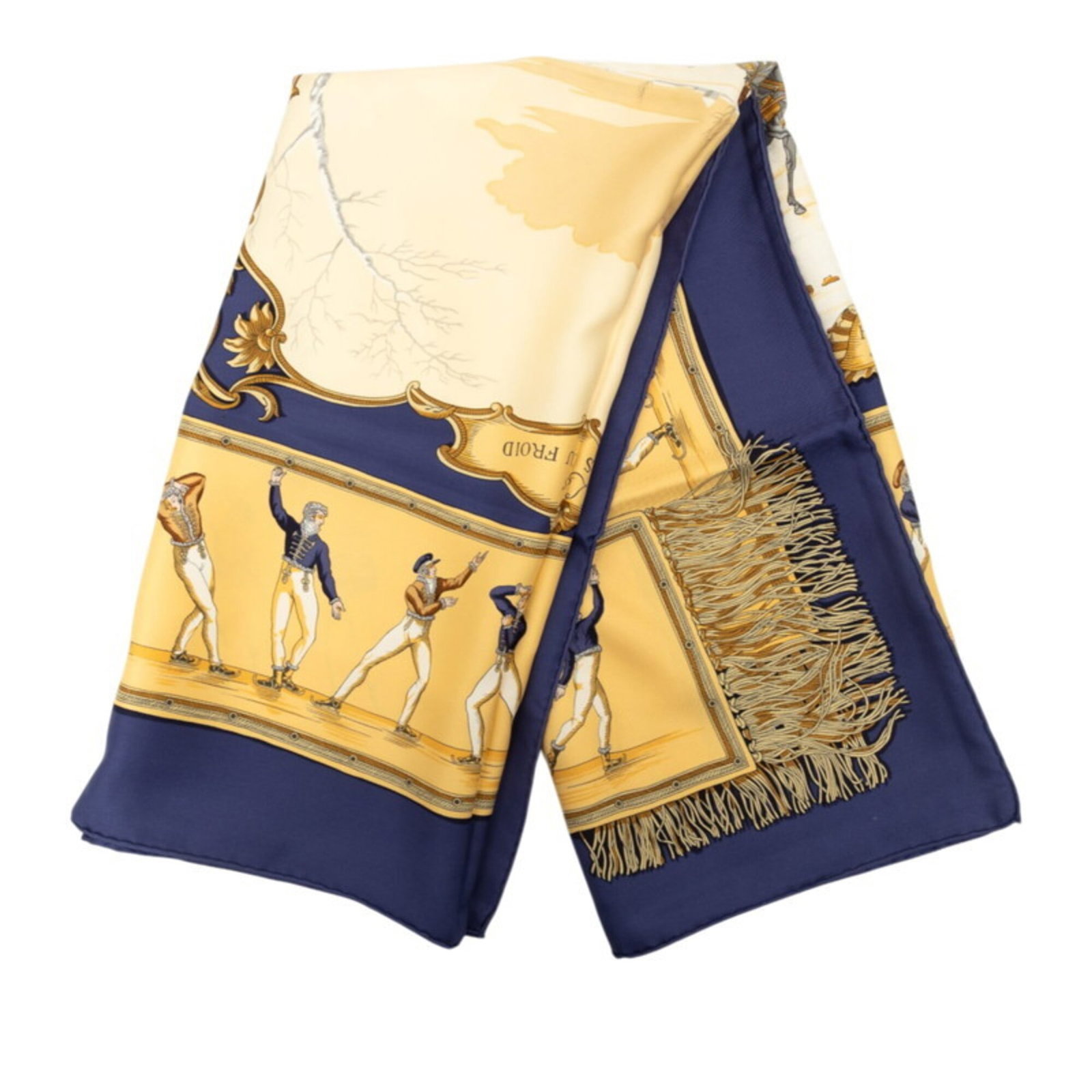 Silk Hermes Scarf - 7