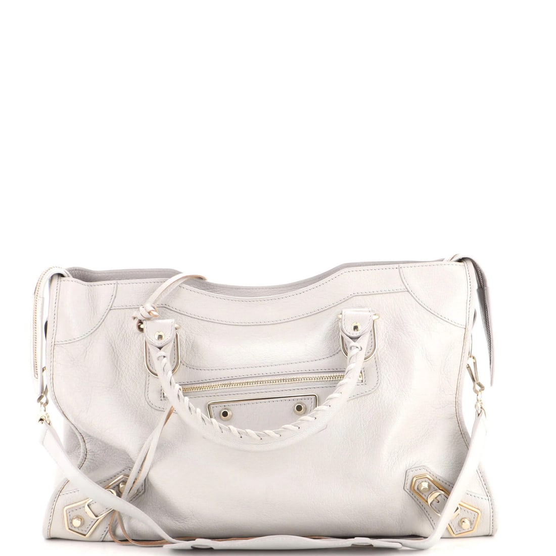 Bag City Leather Medium Metallic Edge Balenciaga Classic (1 of 7)