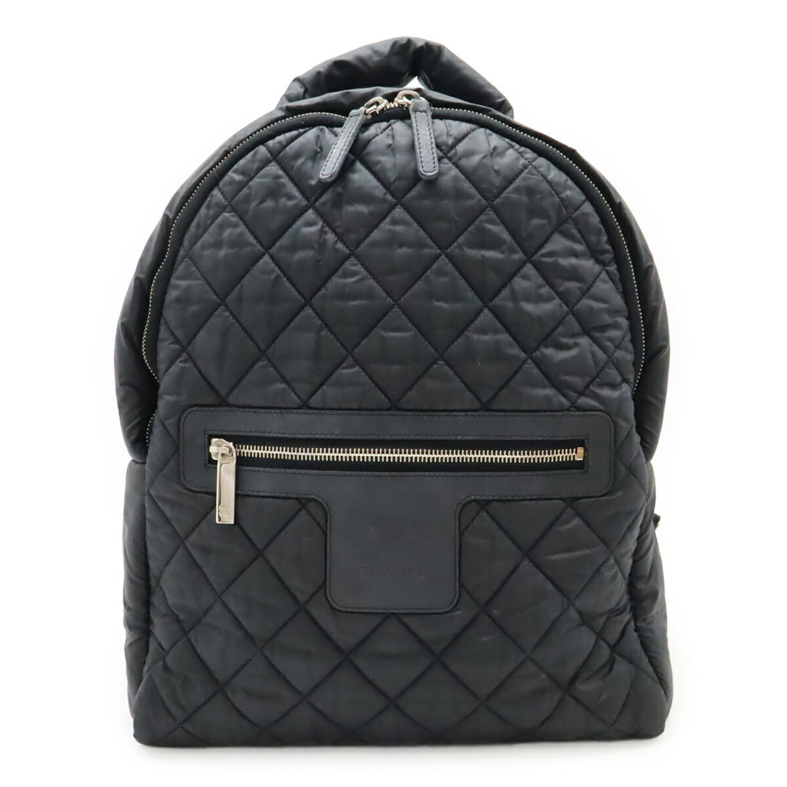 Nylon Leather Backpack Chanel - 2