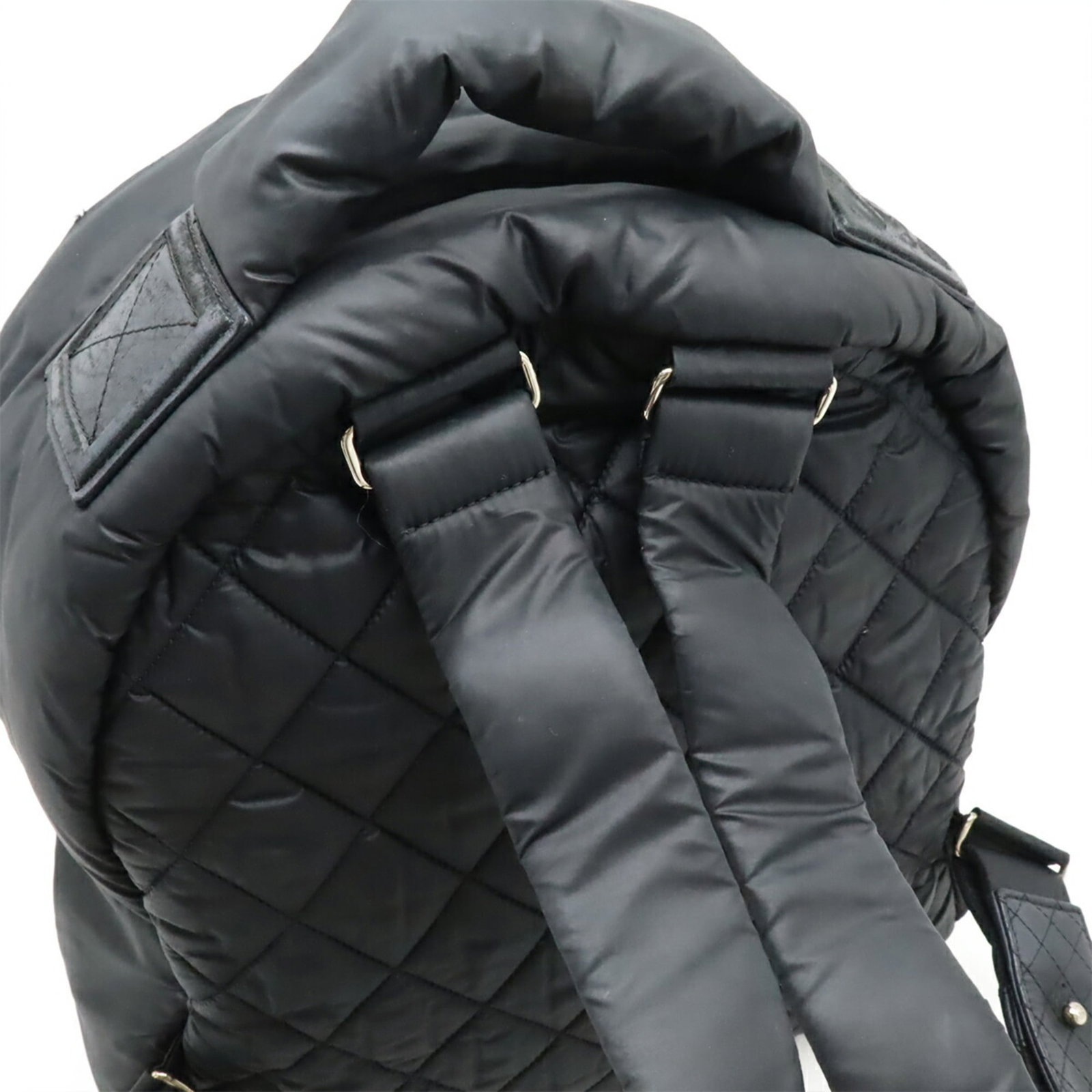 Nylon Leather Backpack Chanel - 5