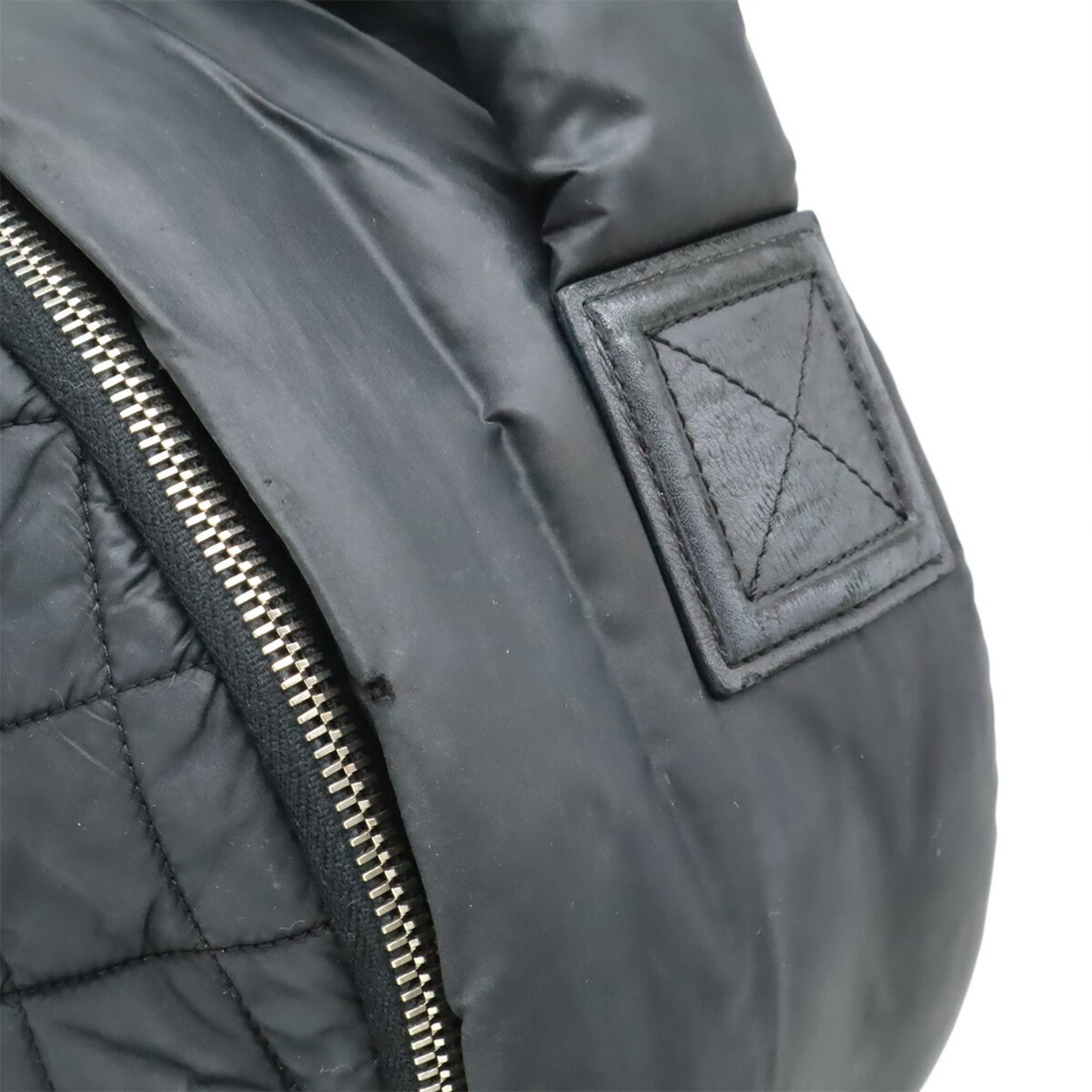 Nylon Leather Backpack Chanel - 9