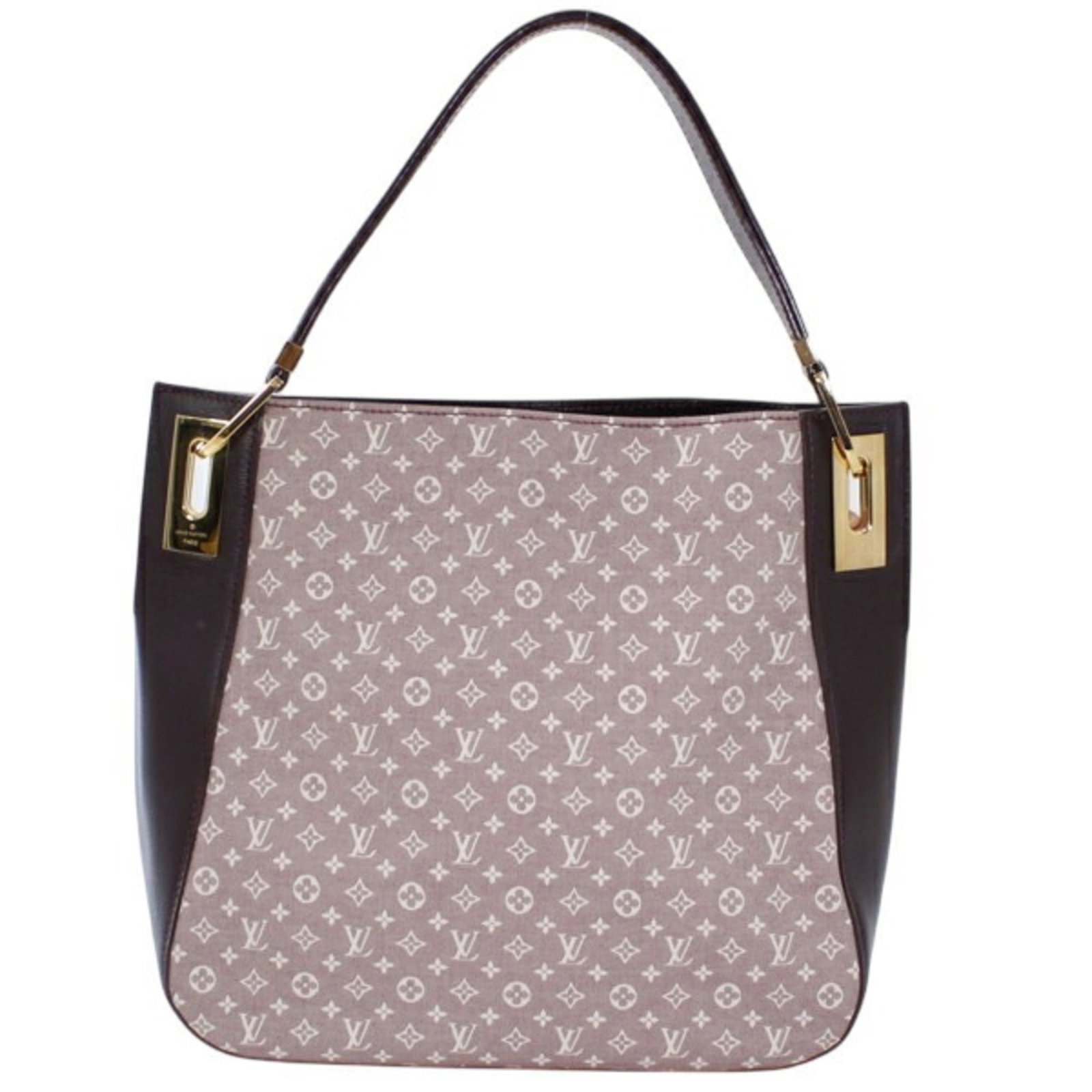 Shoulder Bag Monogram Canvas Louis Vuitton Idylle: Shoulder Bag Monogram Canvas Louis Vuitton Idylle Monogram Idylle canvas provides a unique and stylish look to this shoulder bag. The bag's signature Sepia color adds a touch of sophistication, while