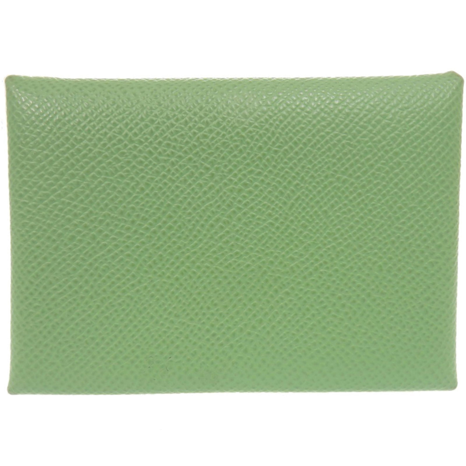 Hermes Coin Purse/ Coin Case Epsom Leather: Hermes Coin Purse/ Coin Case Epsom Leather This Epsom leather coin purse from Hermes features a vibrant green color and measures 7.5cm x 10.5cm x 2cm. Made from high-quality Epsom leather, this