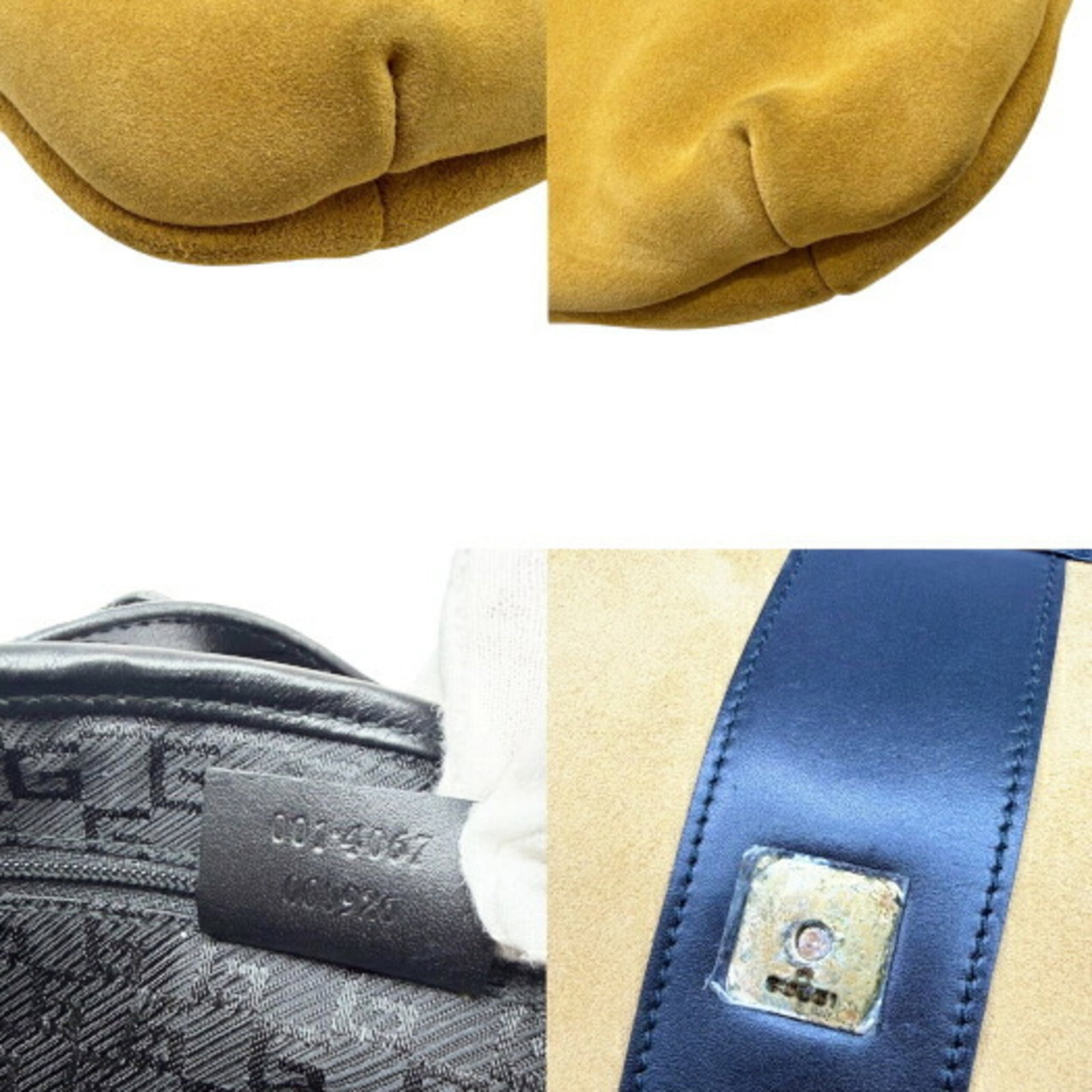 Suede Gucci Bag Shoulder - 6