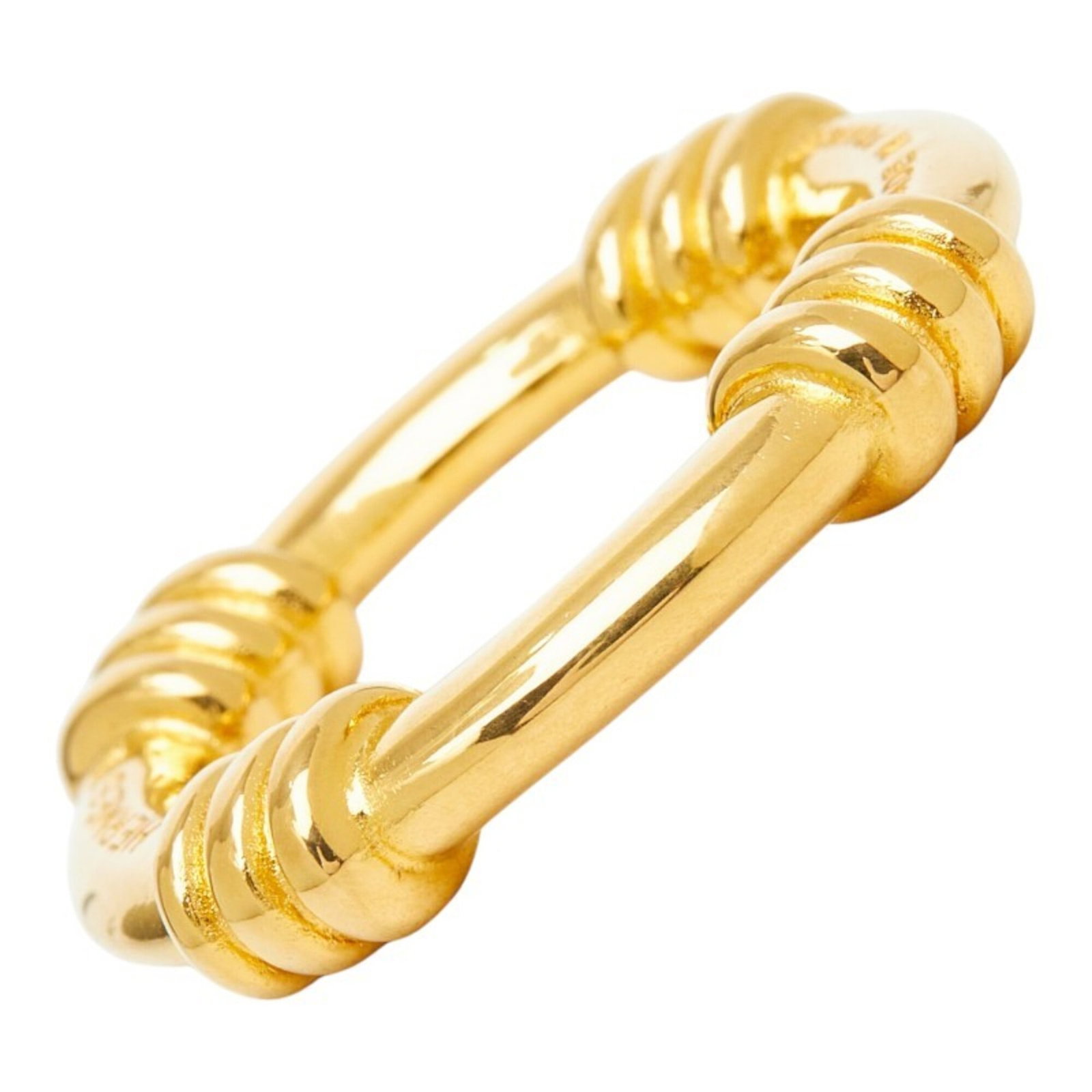Women's Gold Plated Ring Scarf Bou Hermes: Women's Gold Plated Ring Scarf Bou Hermes Item Specifics: Brand: Hermes Gender: Women Color: Gold Product Disclaimer: Items may exhibit light wear, such as minor scratches or slight tarnishing appropr