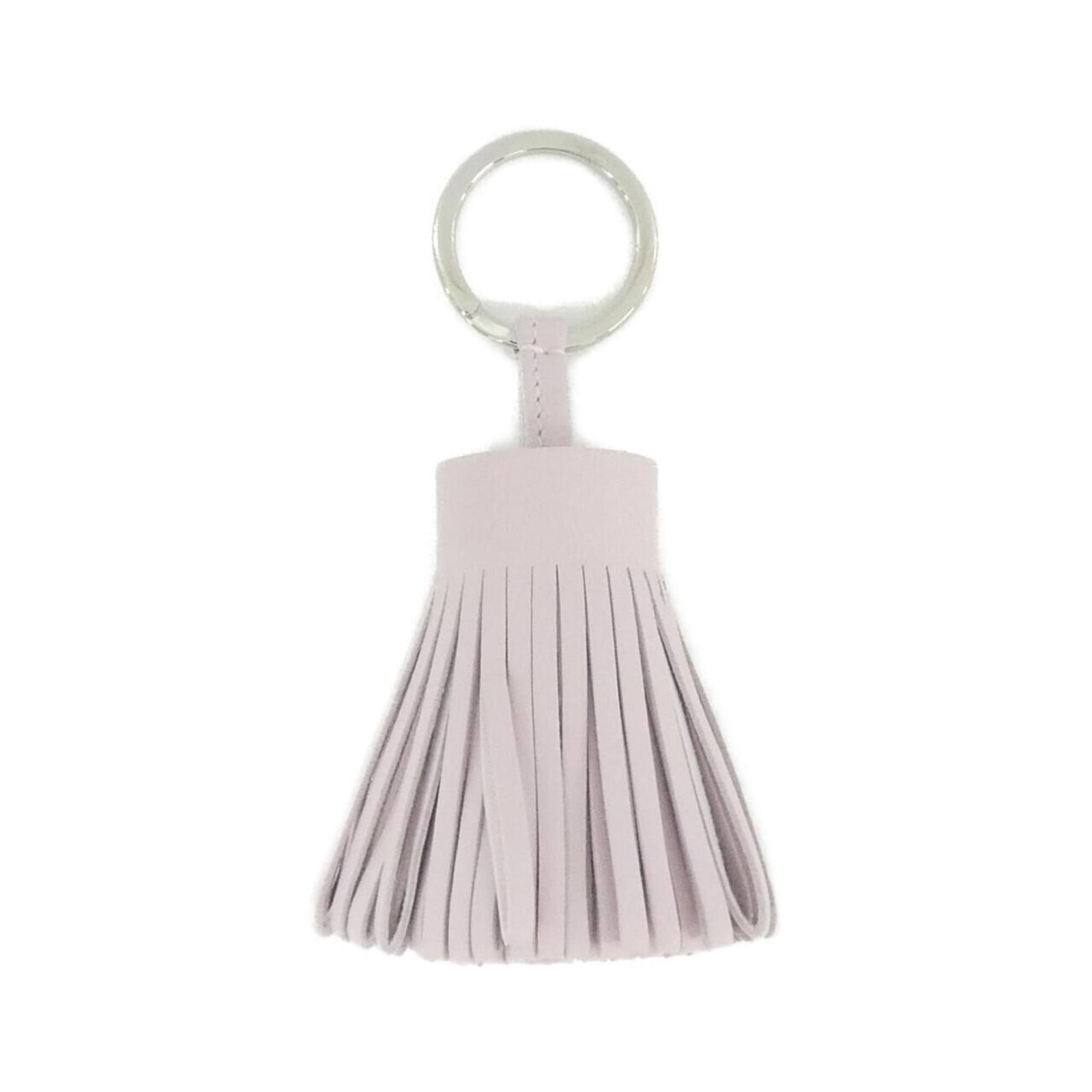 Keyring Agneau Milo Hermes: Keyring Agneau Milo Hermes Agneau Milo is a unique material used in the Keyring Agneau Milo Hermes, a stylish keyring that combines pink color with a distinctive texture. The keyring bears a signature