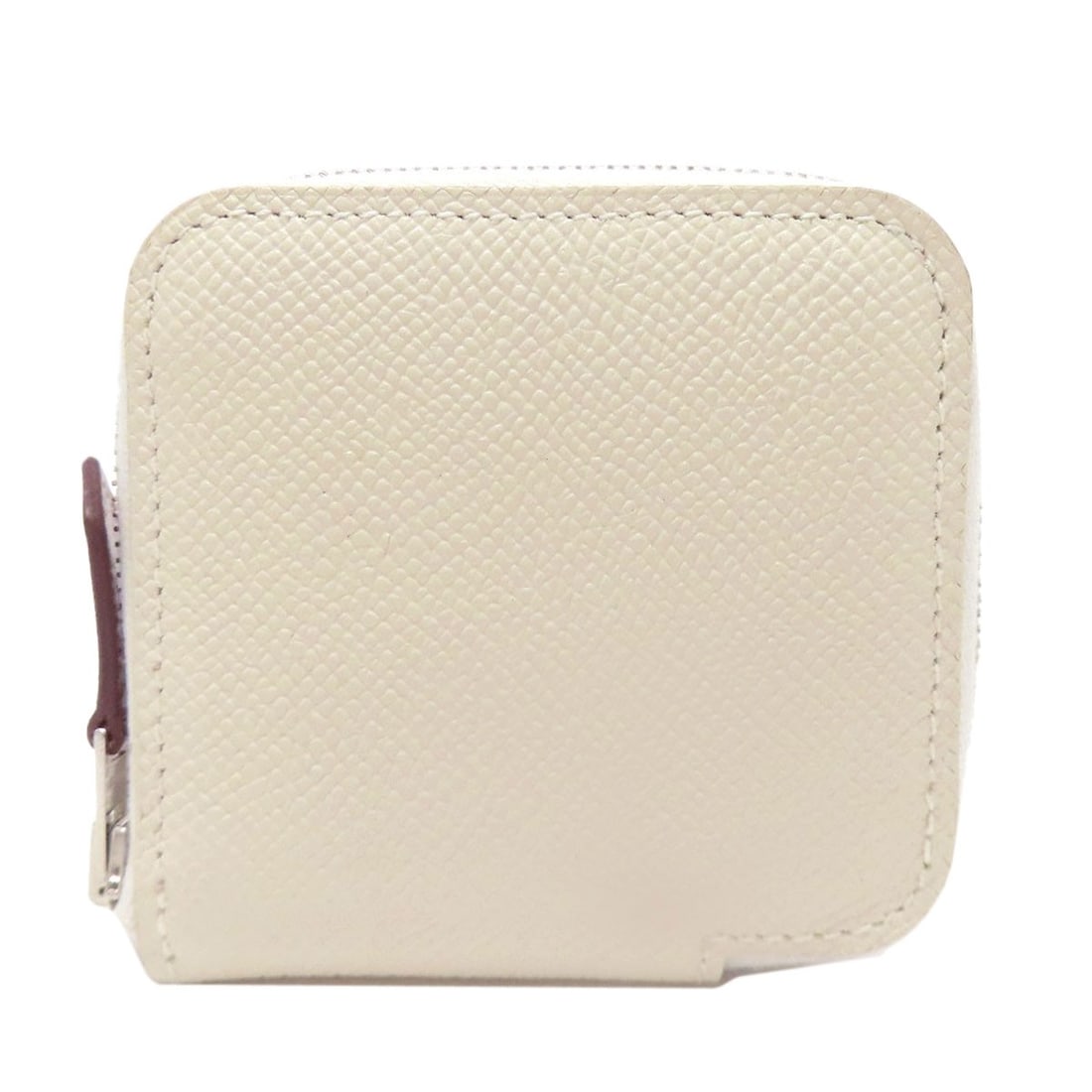 Epsom Coin Purse Hermes Purse Silverhardware Portemonnaie Silk (1 of 9)