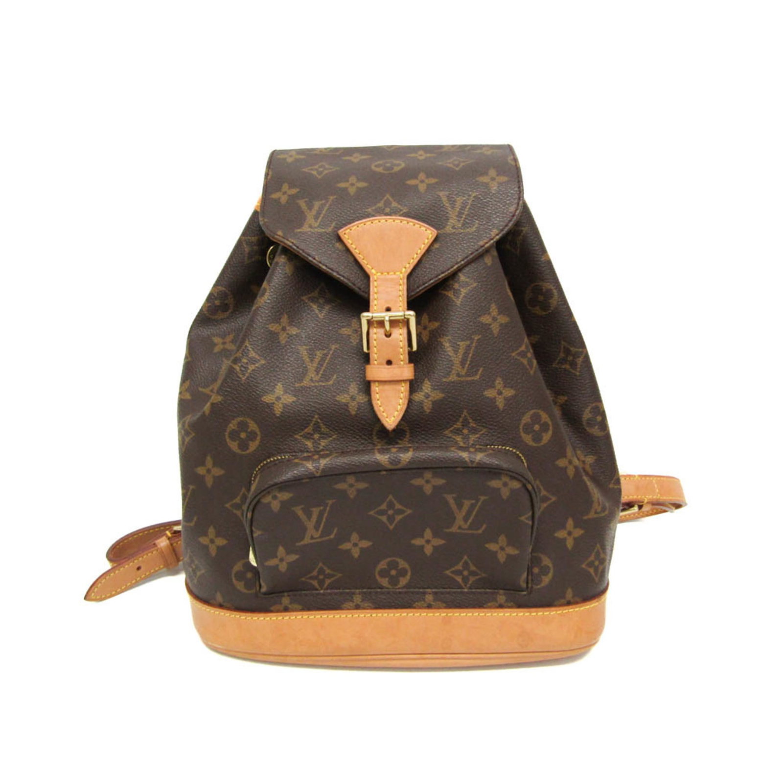Vuitton Louis Monogram Backpack: Vuitton Louis Monogram Backpack The iconic Louis Vuitton Monogram Backpack is a stylish and functional accessory, featuring the signature Montsouris MM pattern and a classic design. With its spacious