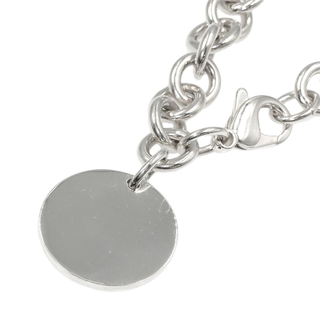 Return Tiffany Round Silver Bracelet - 3