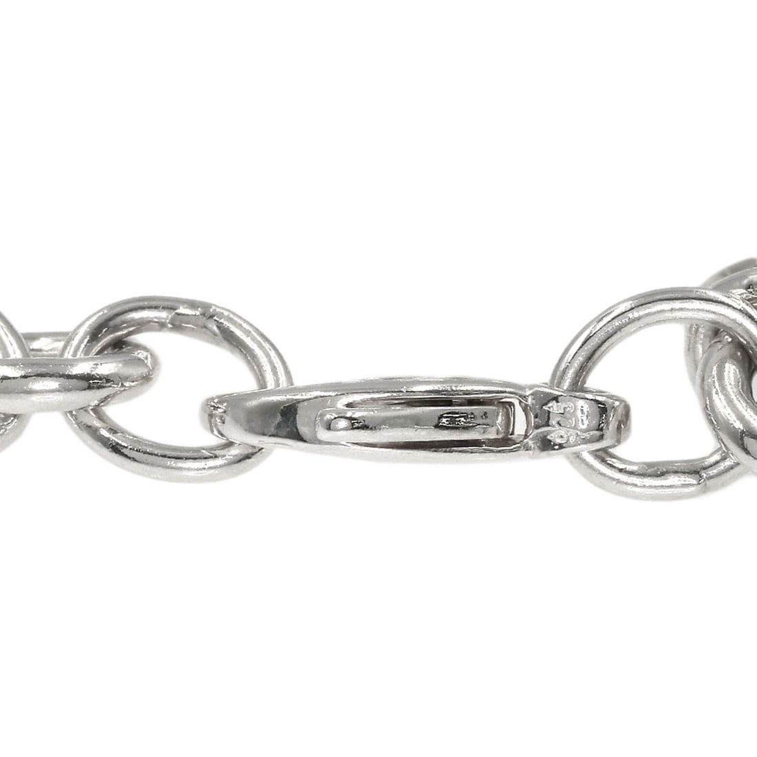 Return Tiffany Round Silver Bracelet - 5