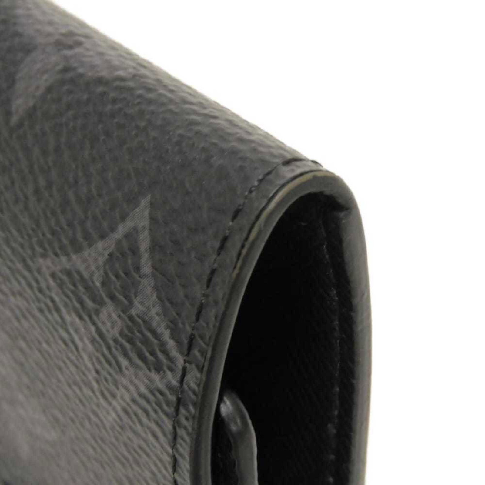 Canvas Leather Monogram Louis Vuitton Keycase Eclipse - 16