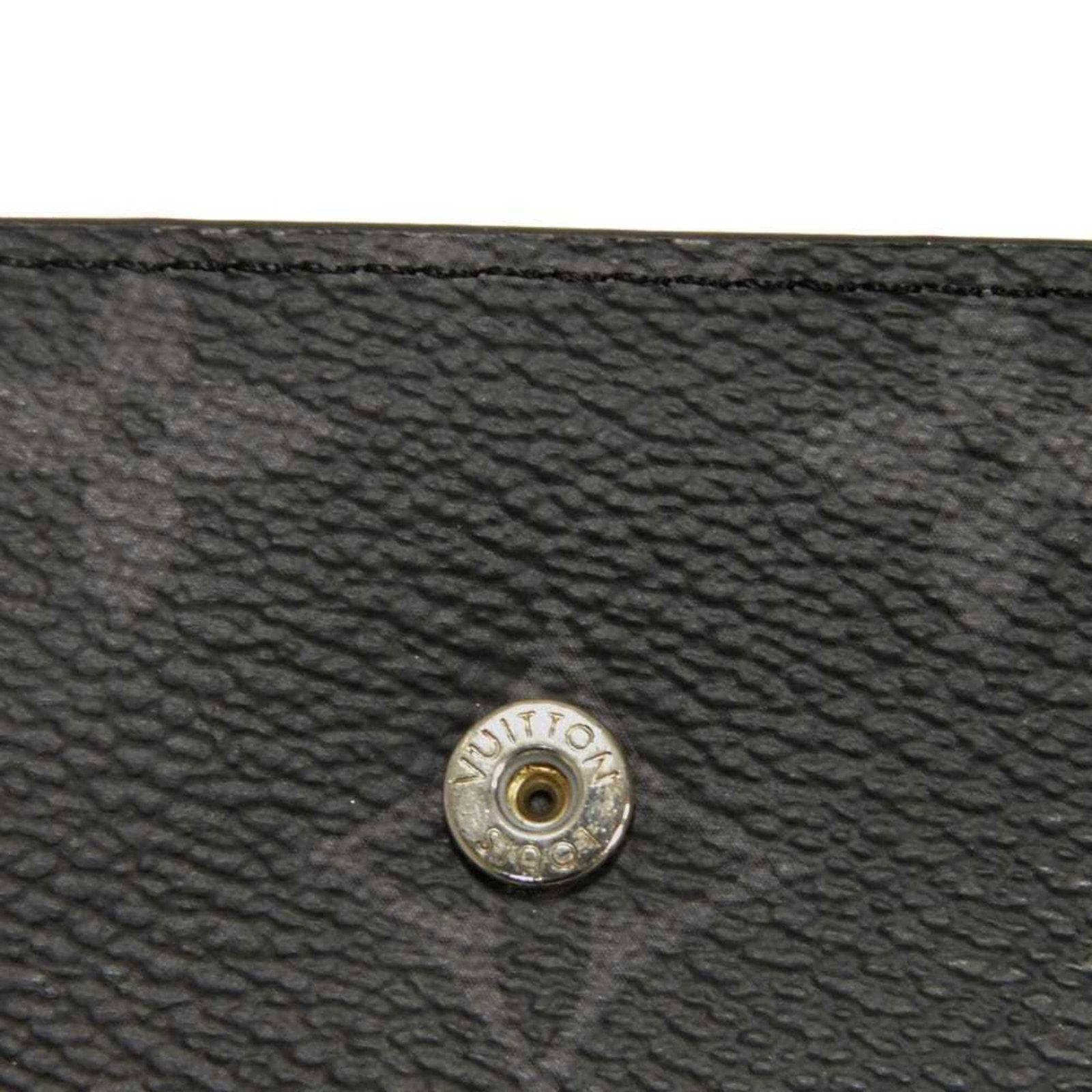 Canvas Leather Monogram Louis Vuitton Keycase Eclipse - 7