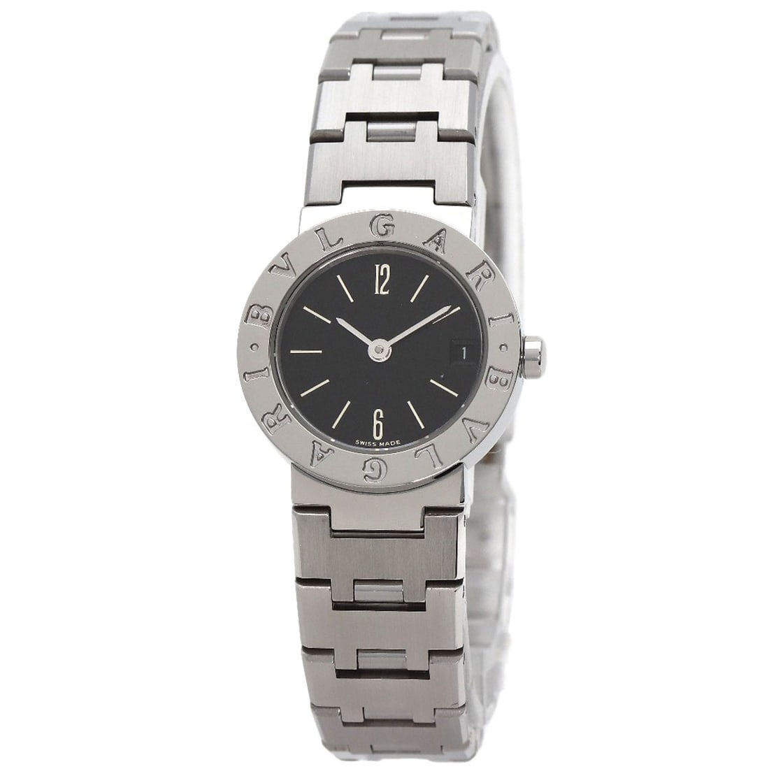 Bvlgari Watches Bb23Ssd Stainless Steel Stainless Steel: Bvlgari Watches Bb23Ssd Stainless Steel Stainless Steel Stainless steel construction and a sleek silver finish make this Bvlgari watch a stylish accessory for everyday wear. The quartz movement