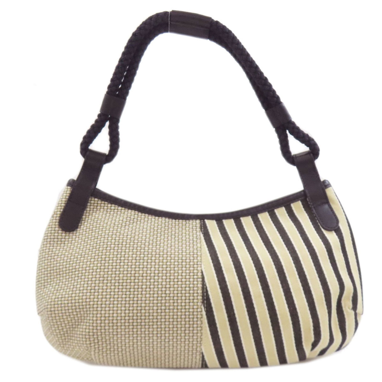 Canvas handbag Longchamp - 2