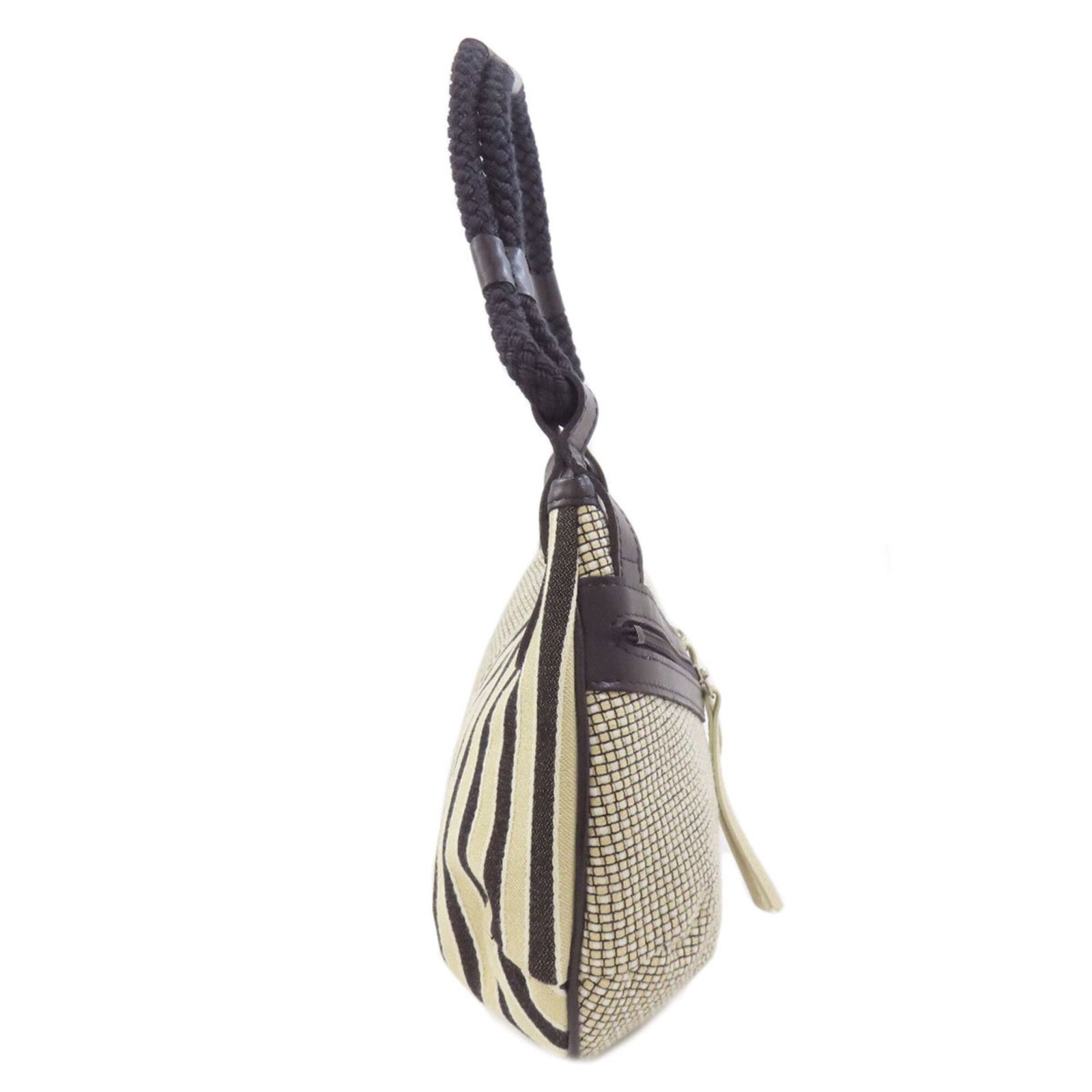 Canvas handbag Longchamp - 3