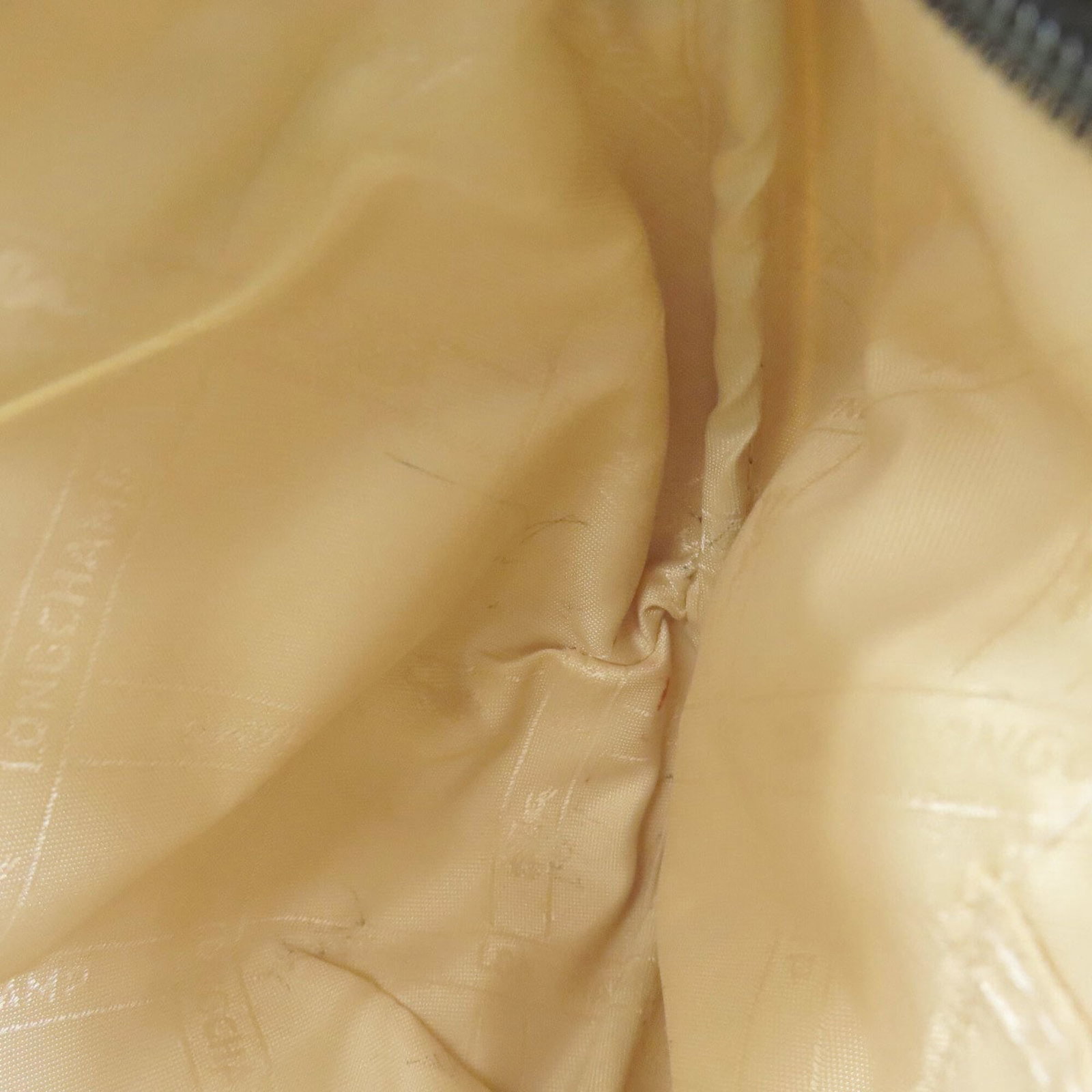 Canvas handbag Longchamp - 9