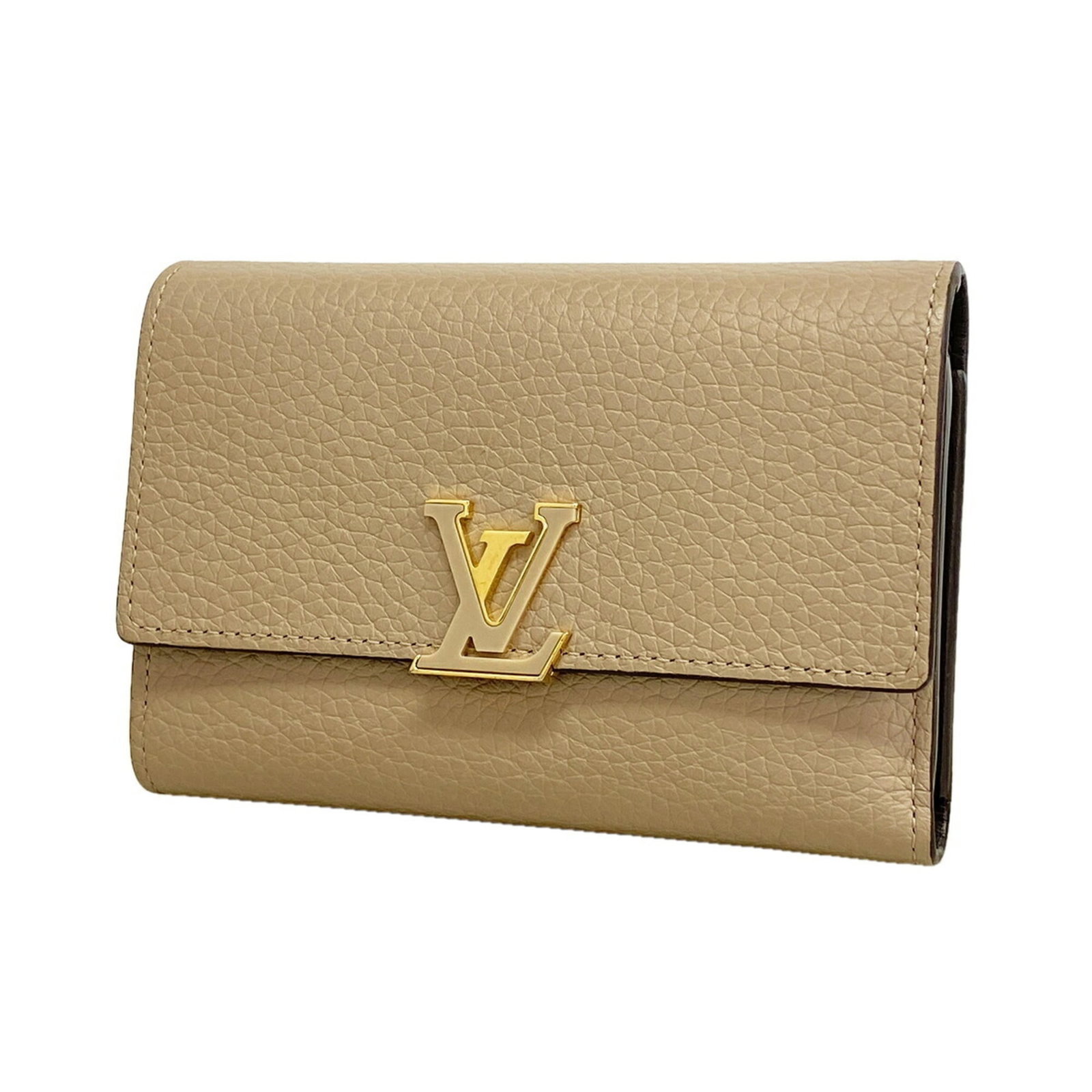 Louis Vuitton Wallet (Tri-Fold): Louis Vuitton Wallet (Tri-Fold) The Louis Vuitton tri-fold wallet boasts a sleek design with a 9cm x 13.5cm x 2cm size, making it a stylish accessory for everyday use. Its Galle color adds a touch of