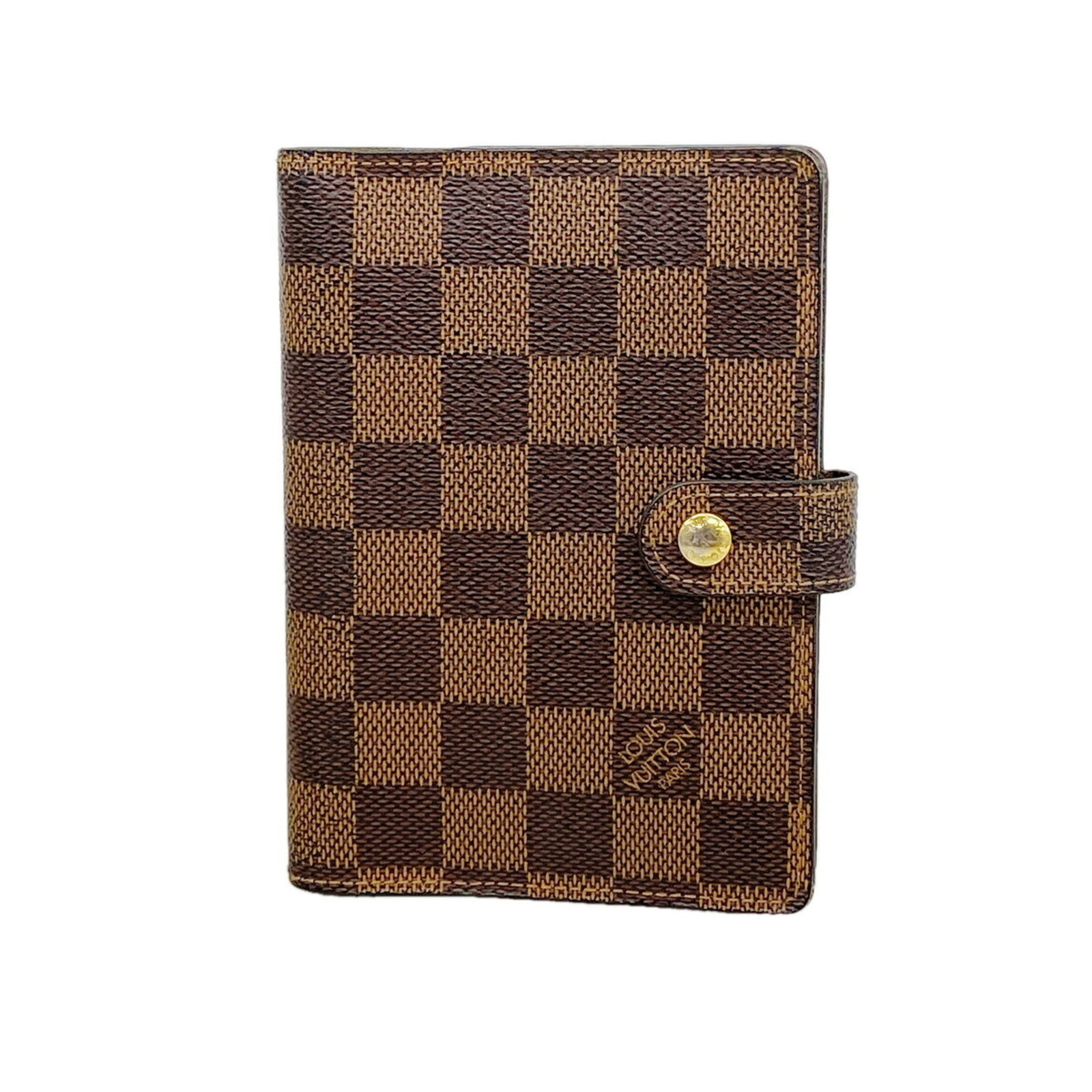Men's Women's Louis Vuitton Damier Pm Notebook Agenda Ebene R20700 Cover: Men's Women's Louis Vuitton Damier Pm Notebook Agenda Ebene R20700 Cover The Louis Vuitton Damier Pm Notebook Agenda Ebene R20700 Cover is a stylish and functional accessory, featuring a classic