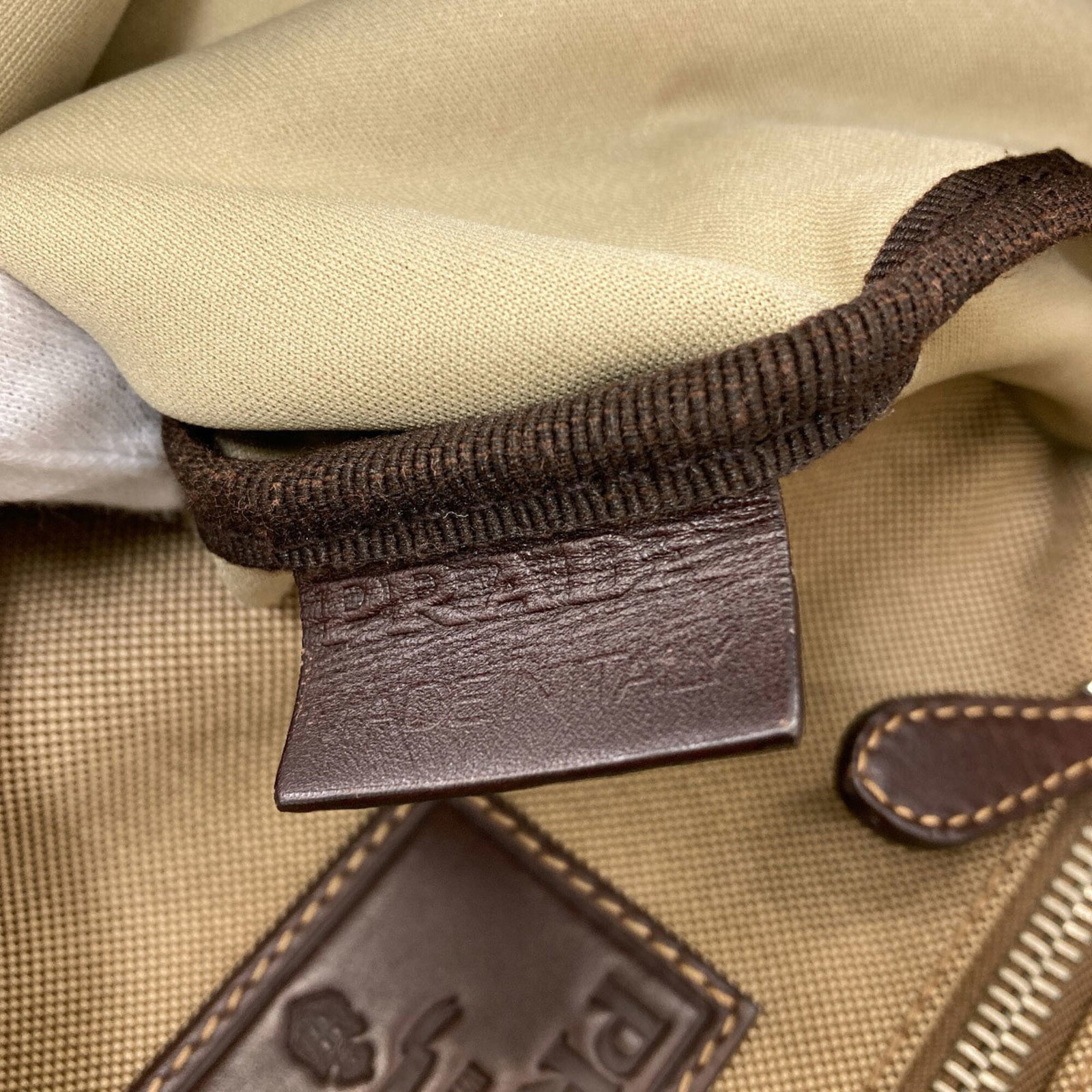 Canvas Prada Tote - 7