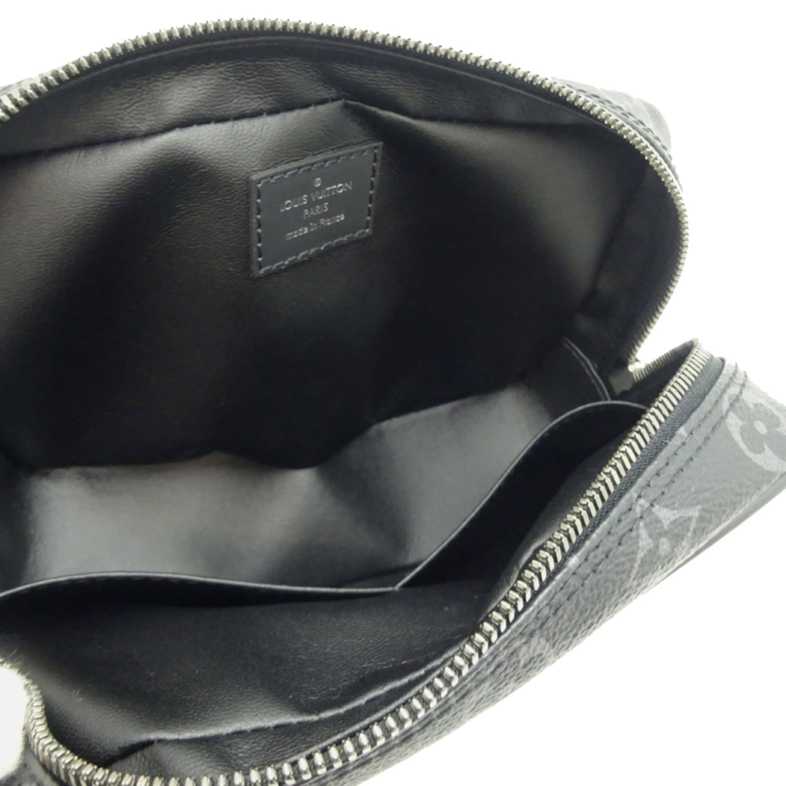 Monogram Eclipse Vuitton Louis Clutch Bag - 5