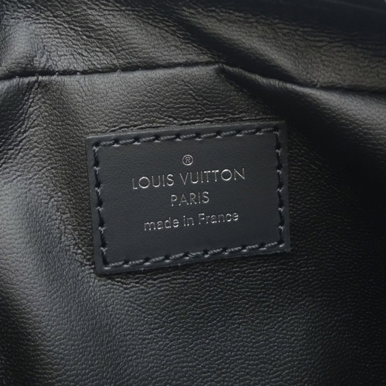 Monogram Eclipse Vuitton Louis Clutch Bag - 6