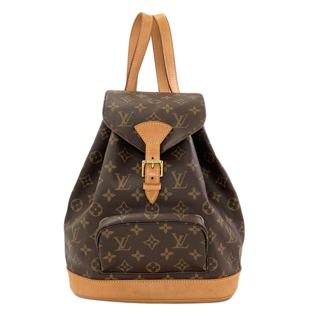 Louis Vuitton M51136 Montsourismm Backpack Daypack Monogram Canvas: Louis Vuitton M51136 Montsourismm Backpack Daypack Monogram Canvas Brown Monogram Canvas Backpack Daypack from LOUIS VUITTON. This A* Daypack features a classic design with a 11.8 inch height, 4.3