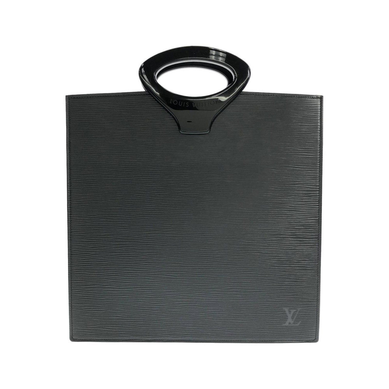 Handbag Leather Louis Vuitton: Handbag Leather Louis Vuitton The Louis Vuitton MPN M52102 Handbag is a sleek and sophisticated black leather bag featuring calf leather construction. Measuring 27.5cm x 27.5cm x 7cm, it offers a
