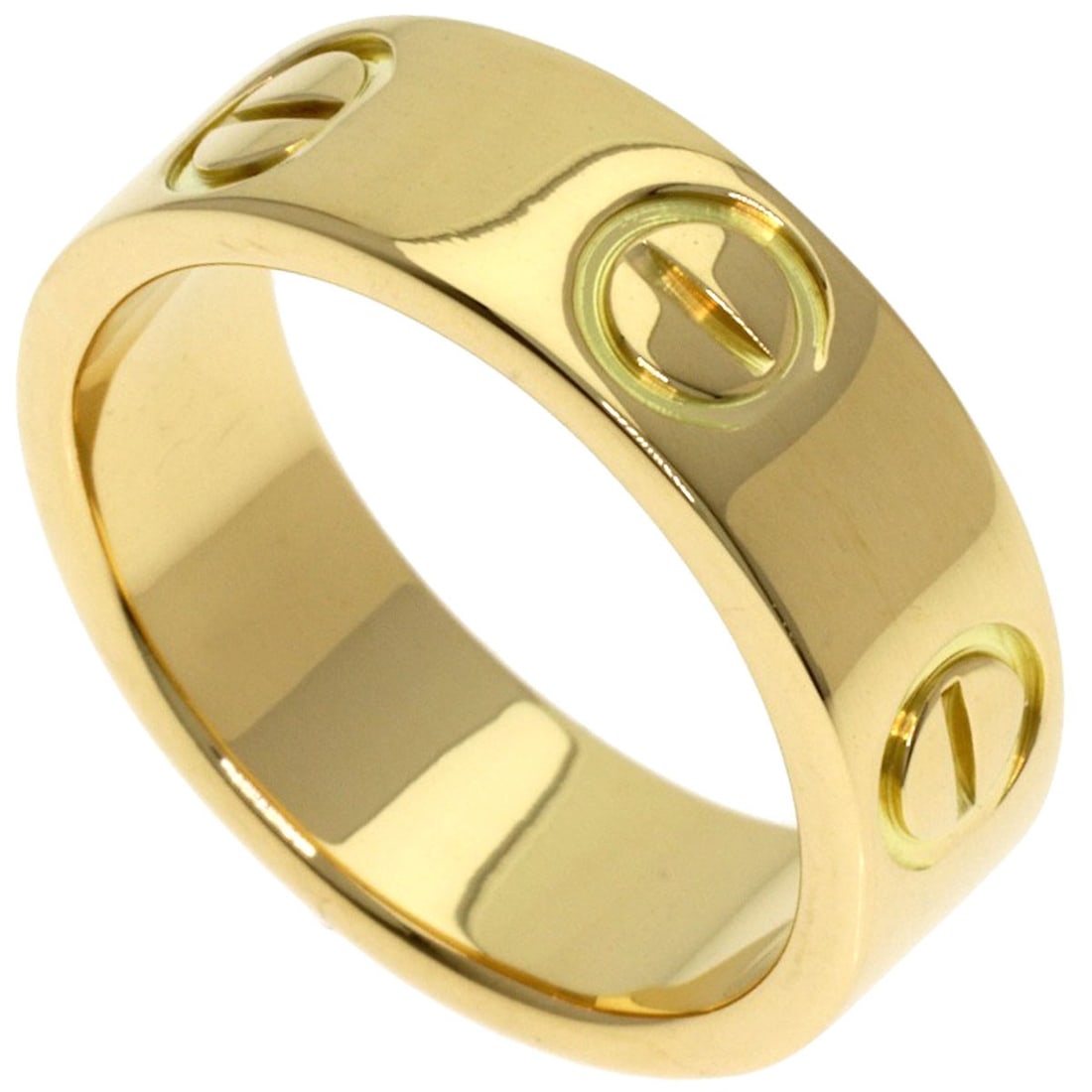 Cartier Love Ring K18 Yellow Gold #46: Cartier Love Ring K18 Yellow Gold #46 Cartier Love Ring K18 Yellow Gold #46 is a stunning example of the iconic design, featuring a sleek and modern style with a focus on the signature yellow gold.