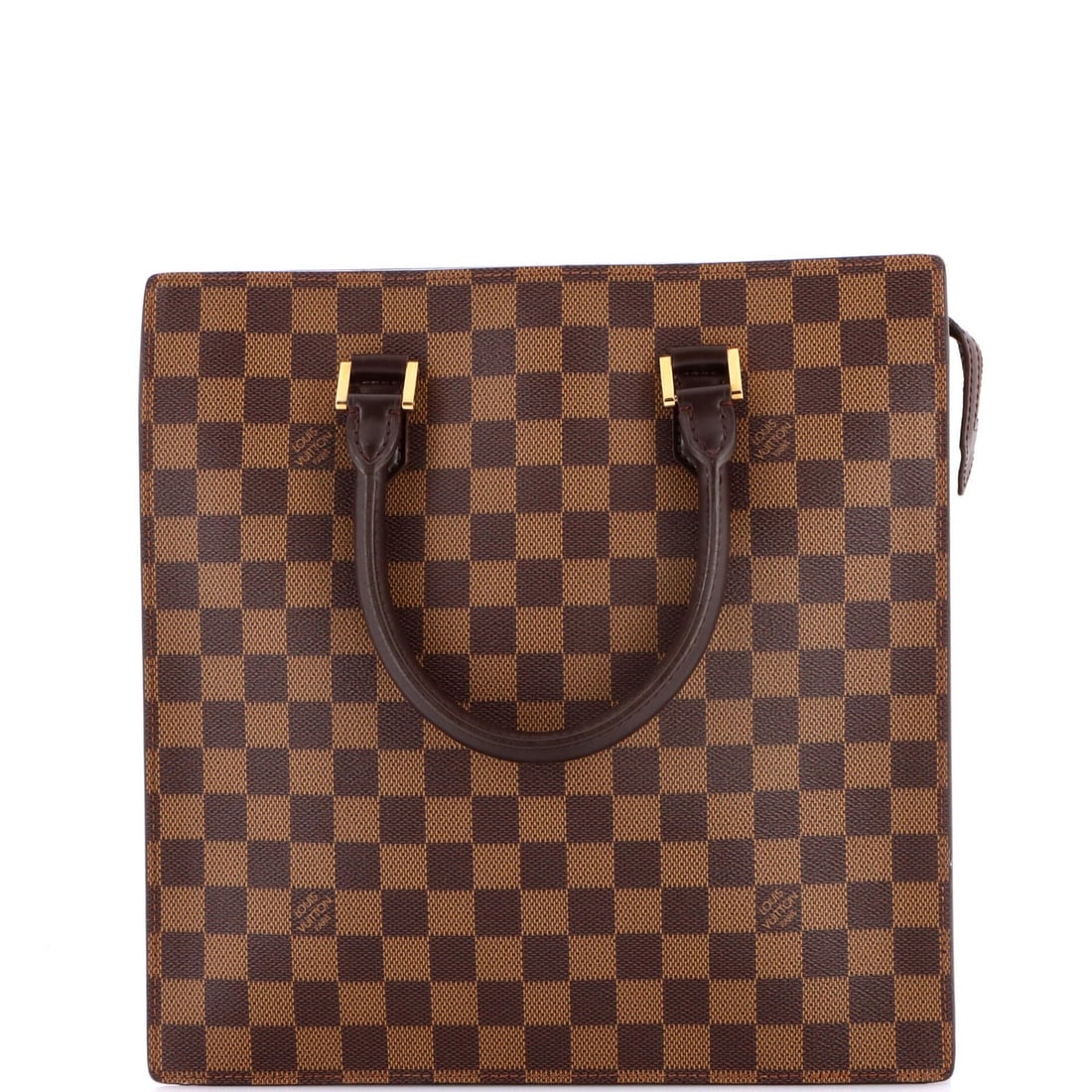 Louis Vuitton Damier Sac PM Bag Venice Plat: Louis Vuitton Damier Sac PM Bag Venice Plat The Louis Vuitton Damier Sac PM Bag Venice Plat is a timeless, brown canvas tote with a rich history. Notable for its distinctive Damier PM pattern, this