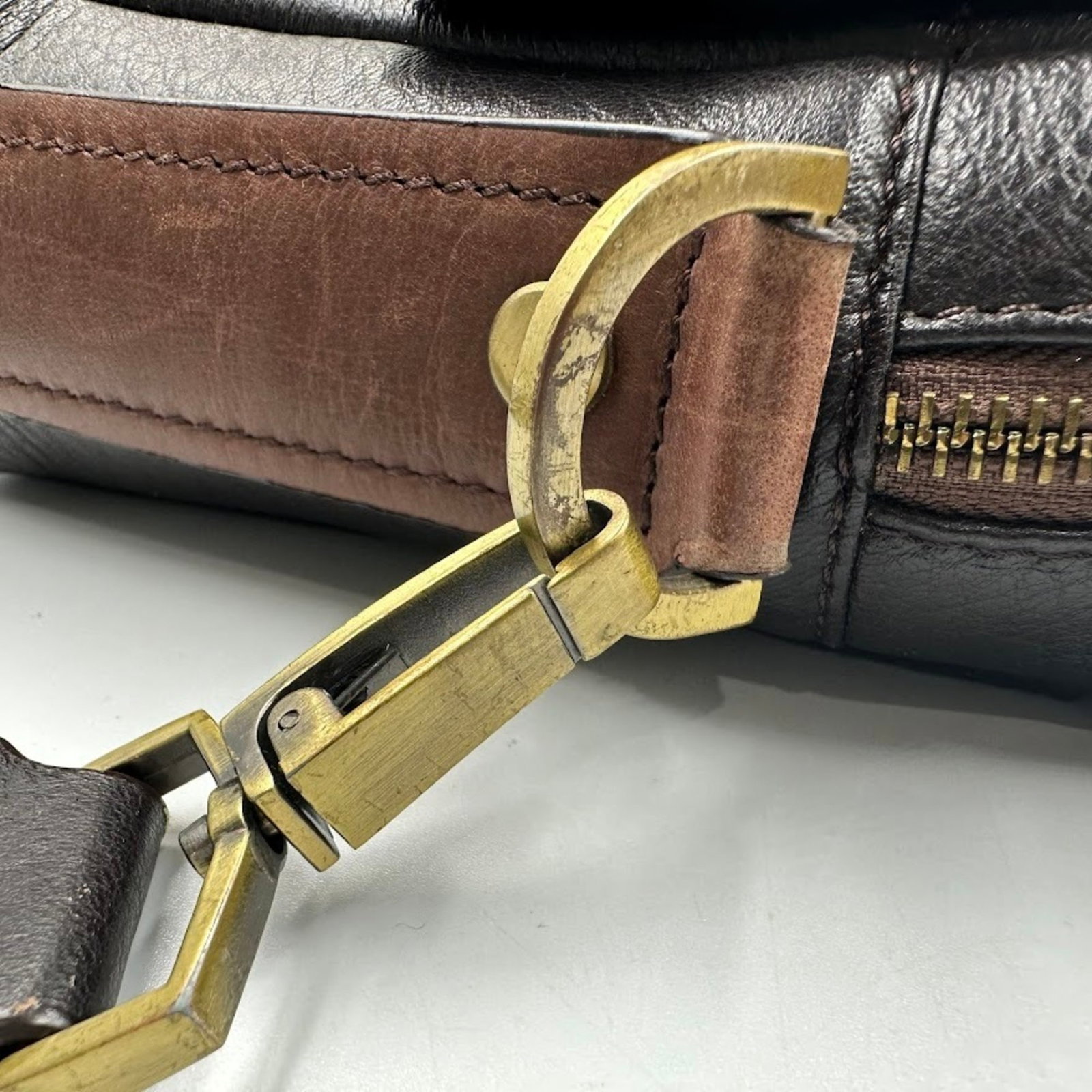 Bag Leather Bally Shoulder - 9