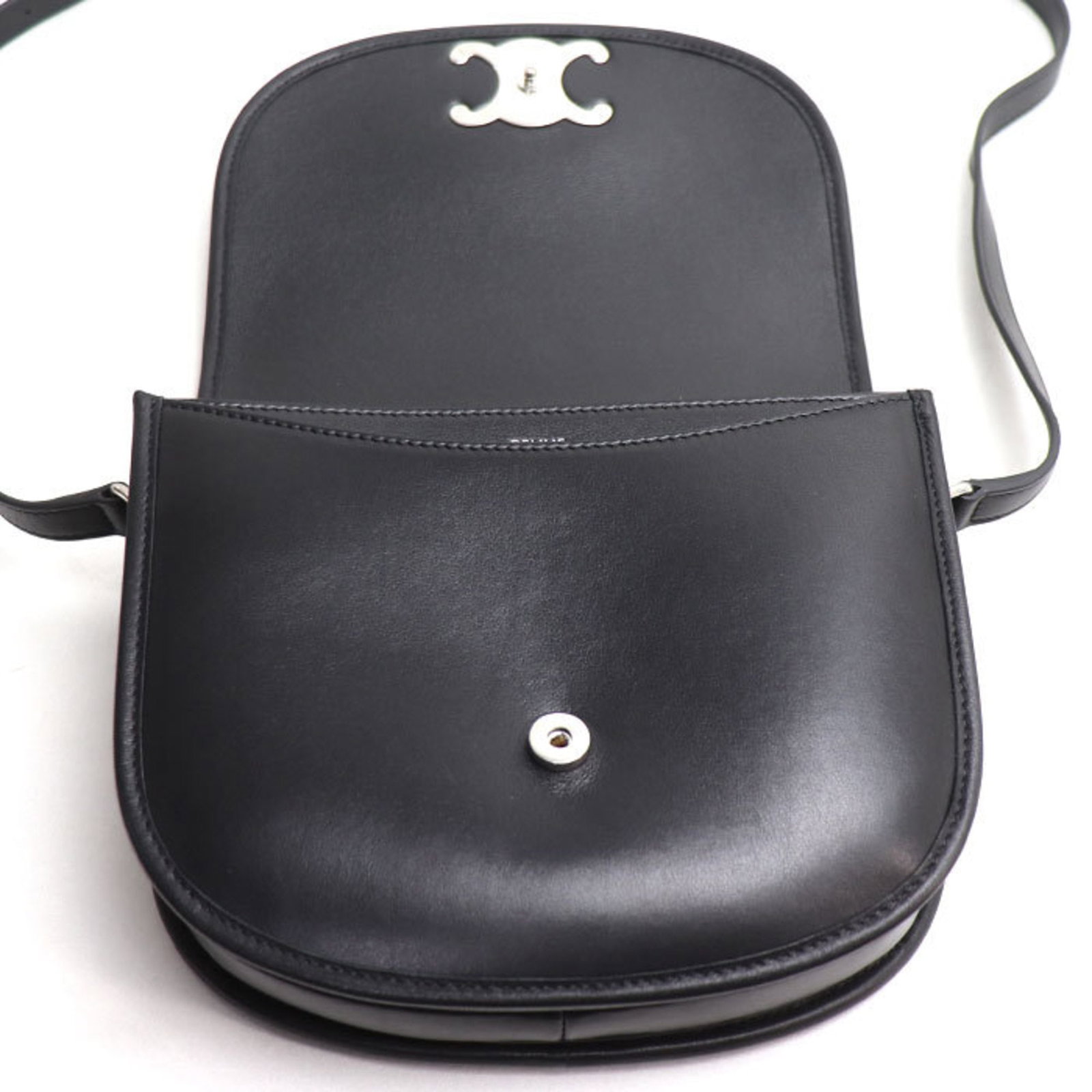 Shoulder Bag Leather Celine - 4