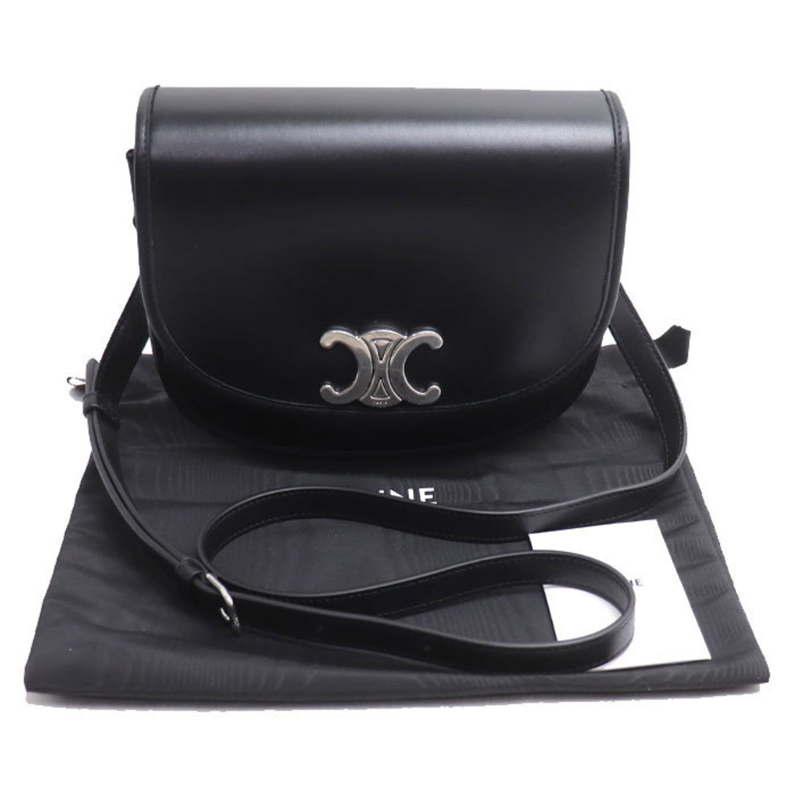 Shoulder Bag Leather Celine - 7