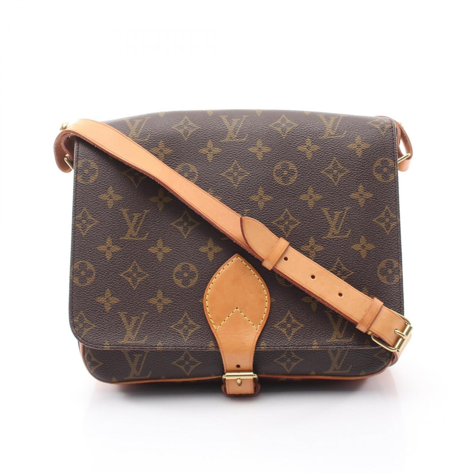 Shoulder Bag Coated Leather Louis Vuitton Handbag (1 of 14)