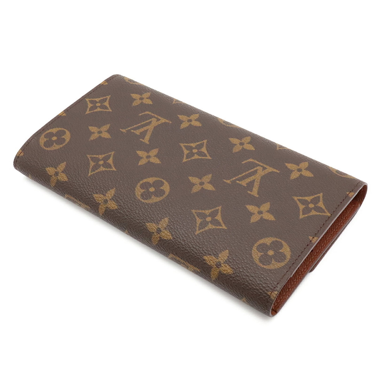 Long Wallet Louis Vuitton Canvas Monogram Tri - 3
