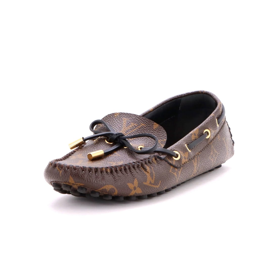 Women's Gloria Flat Loafers Monogram Canvas Louis Vuitton (1 of 5)