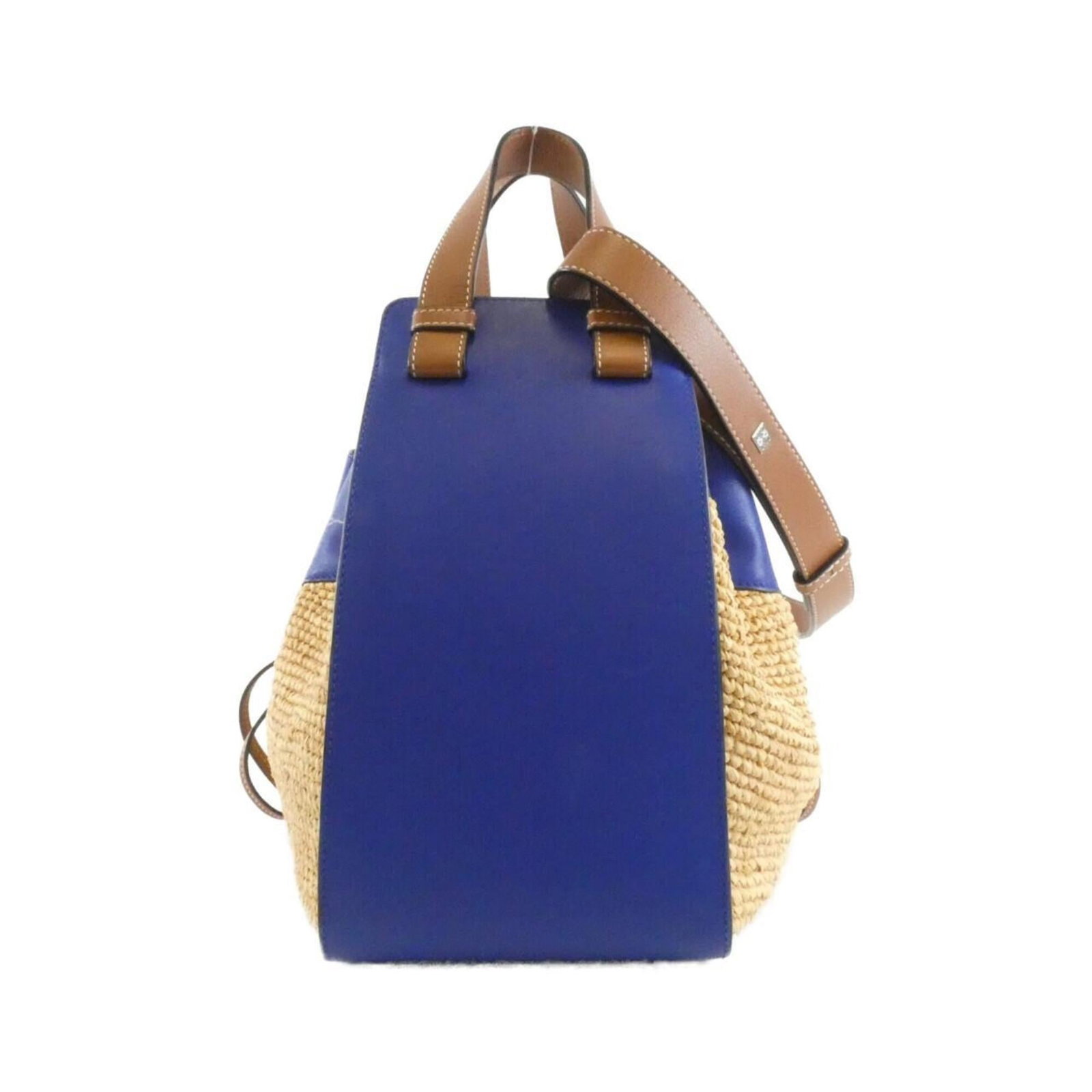 Raffia Leather Shoulder Bag Loewe - 2