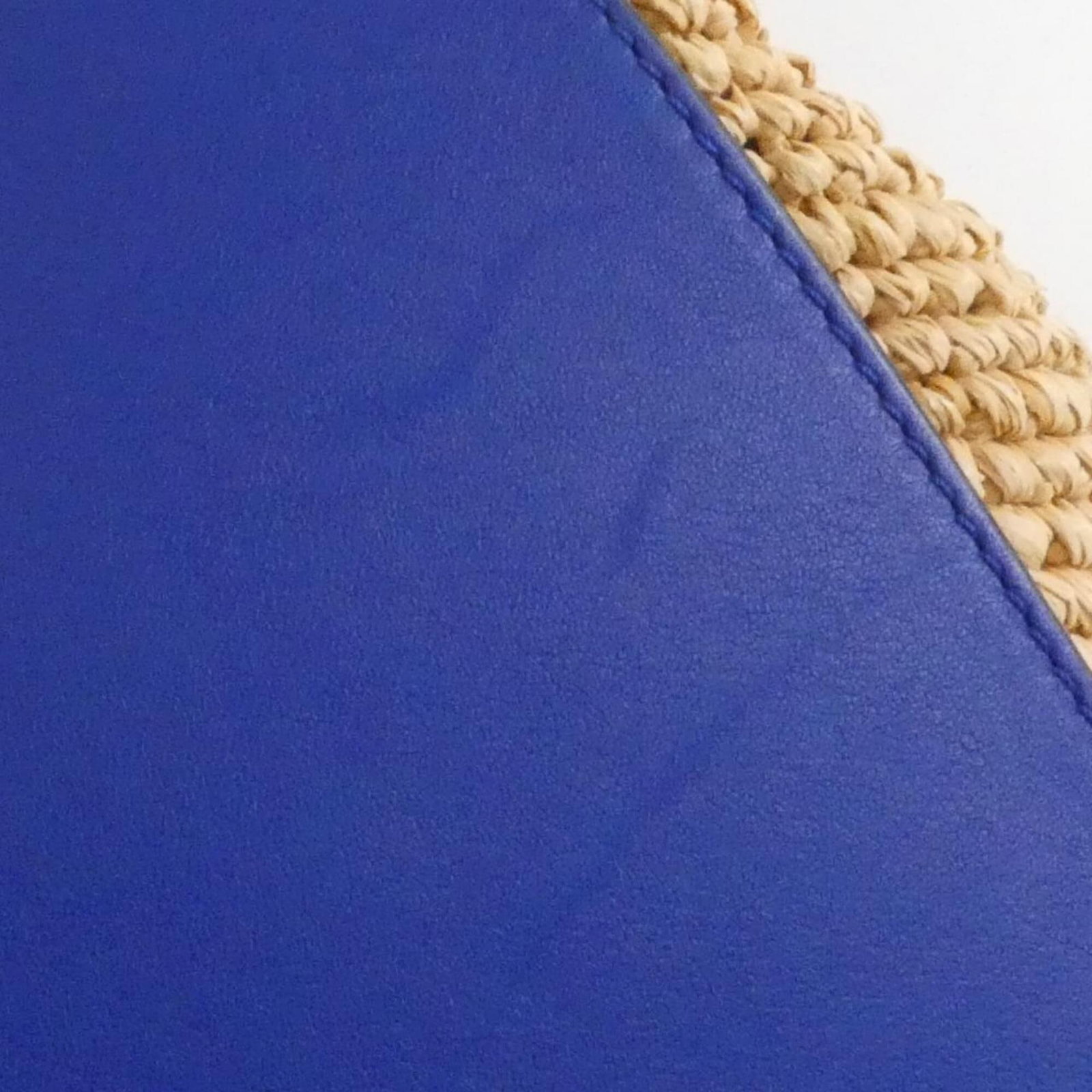 Raffia Leather Shoulder Bag Loewe - 5