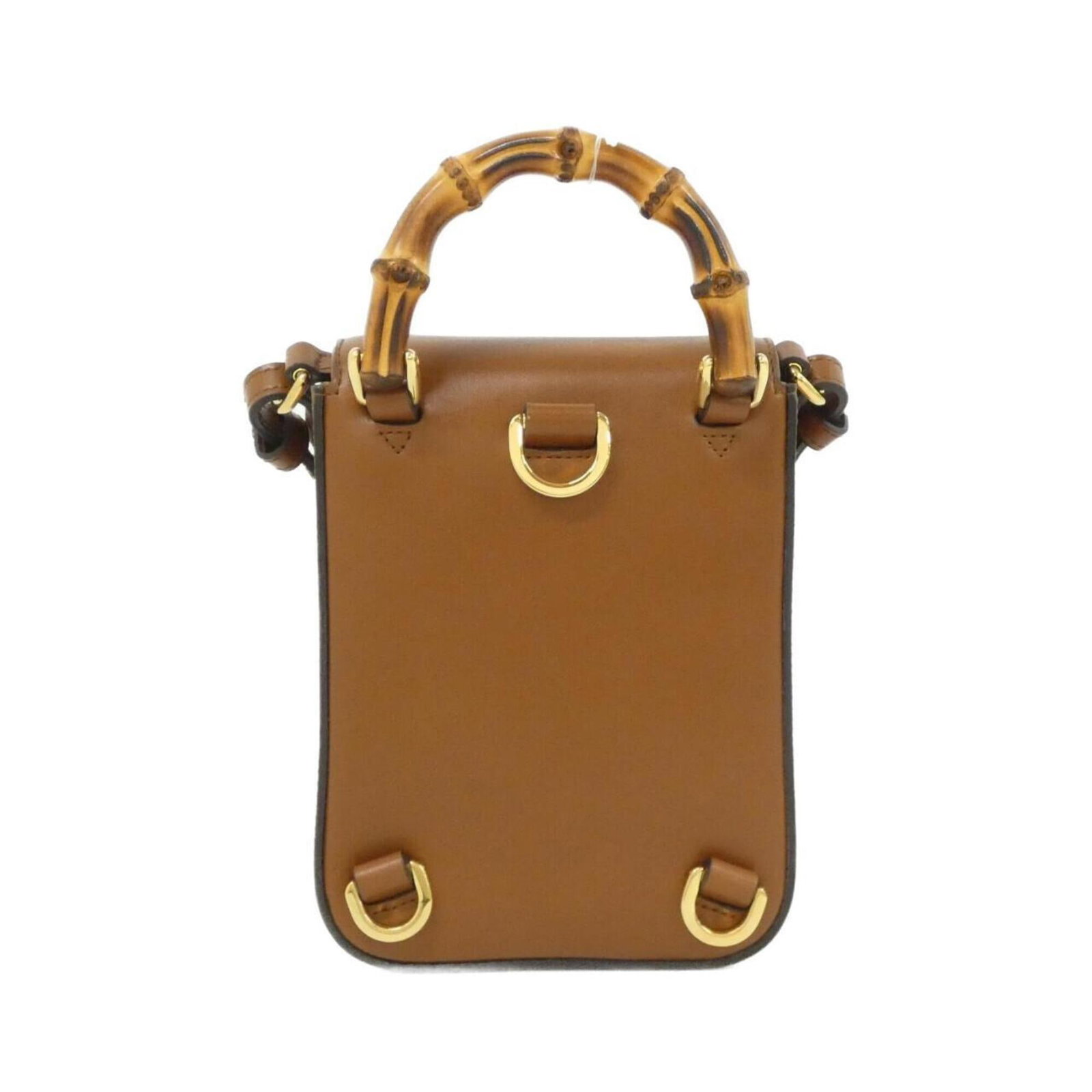 Handbag Leather Gucci - 2