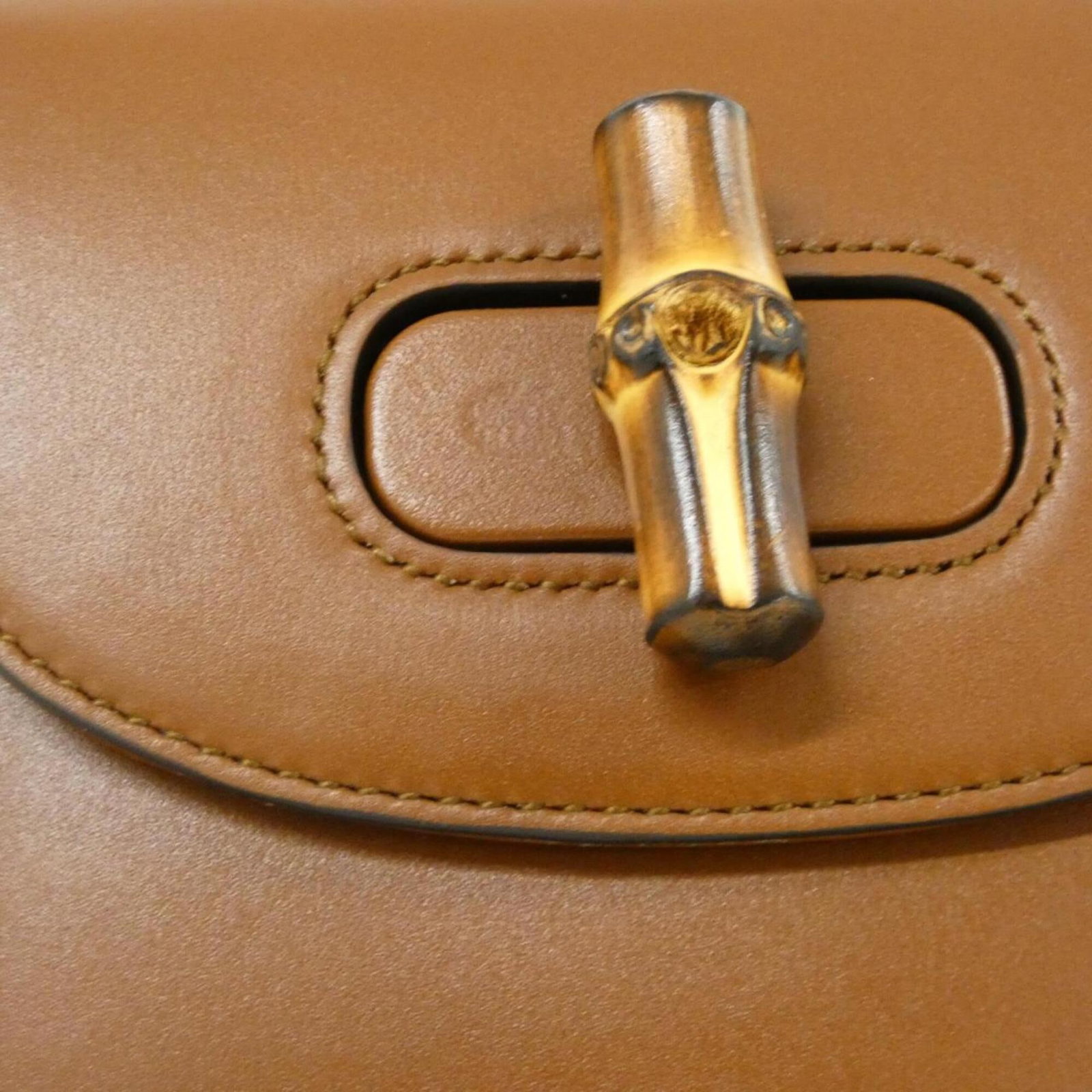 Handbag Leather Gucci - 4