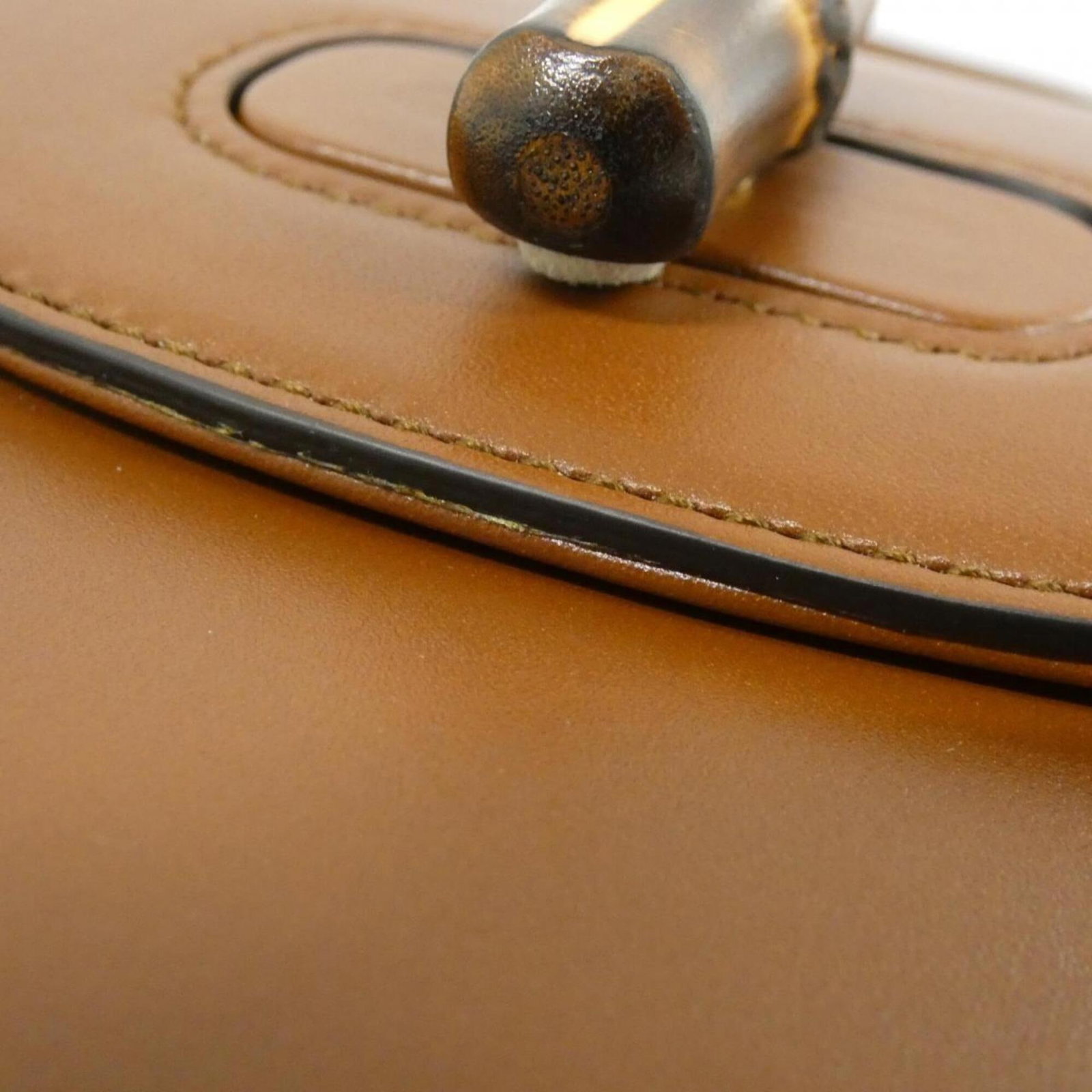 Handbag Leather Gucci - 6