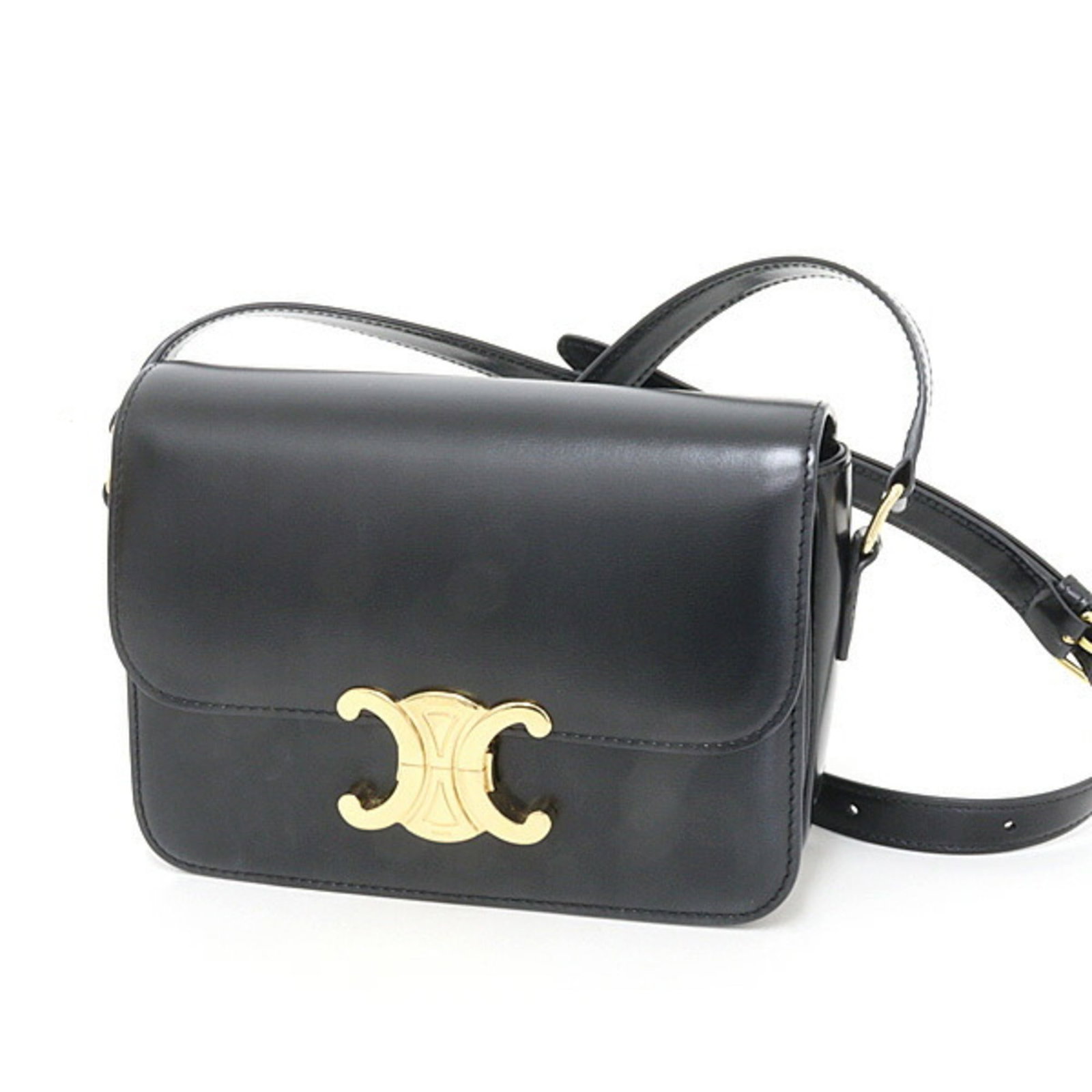 Shoulder Bag Leather Celine - 5