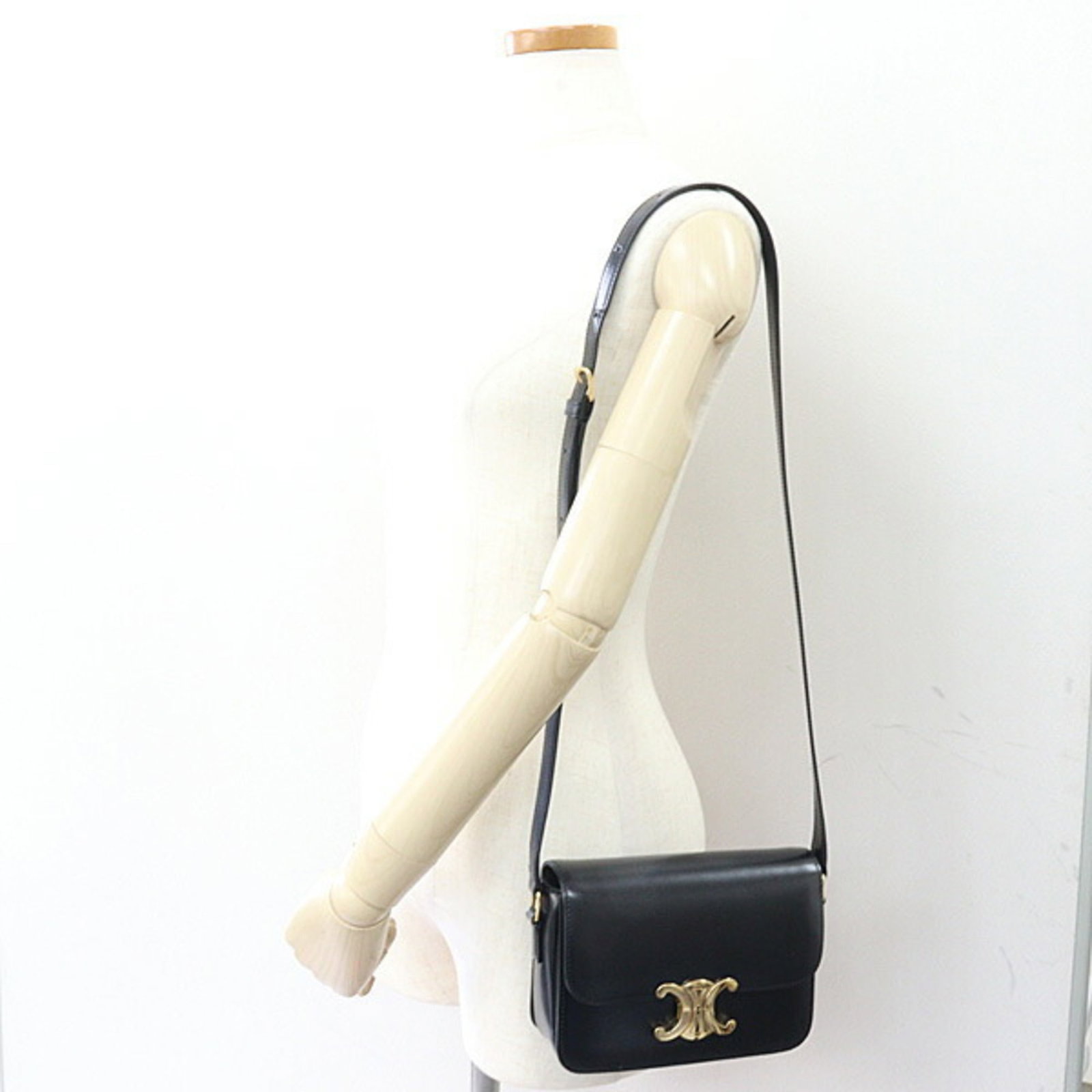 Shoulder Bag Leather Celine - 6